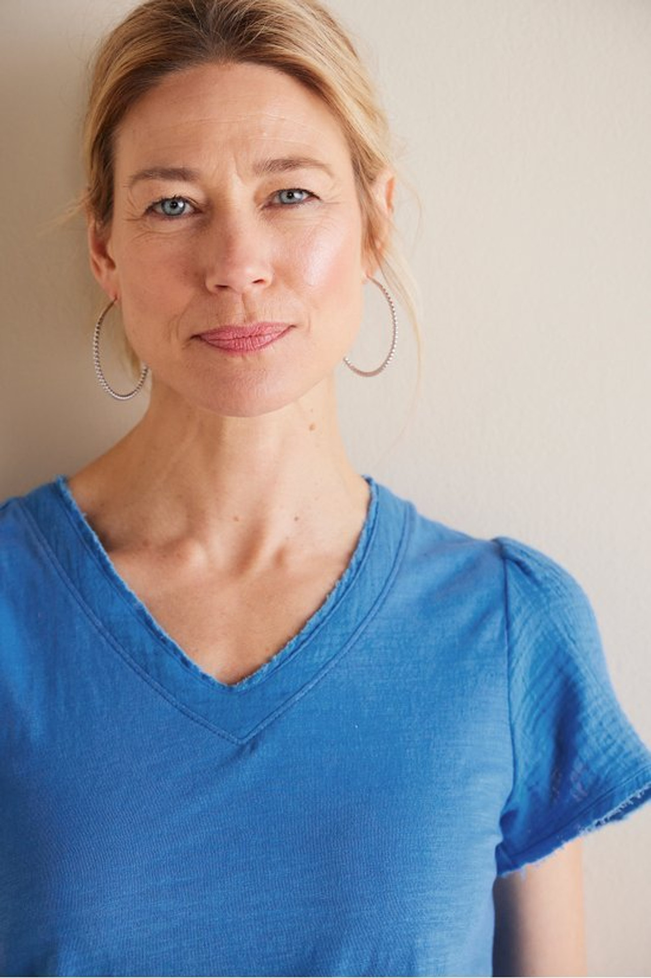 Philippa Gauze Sleeve Tee - Soft Surroundings Outlet