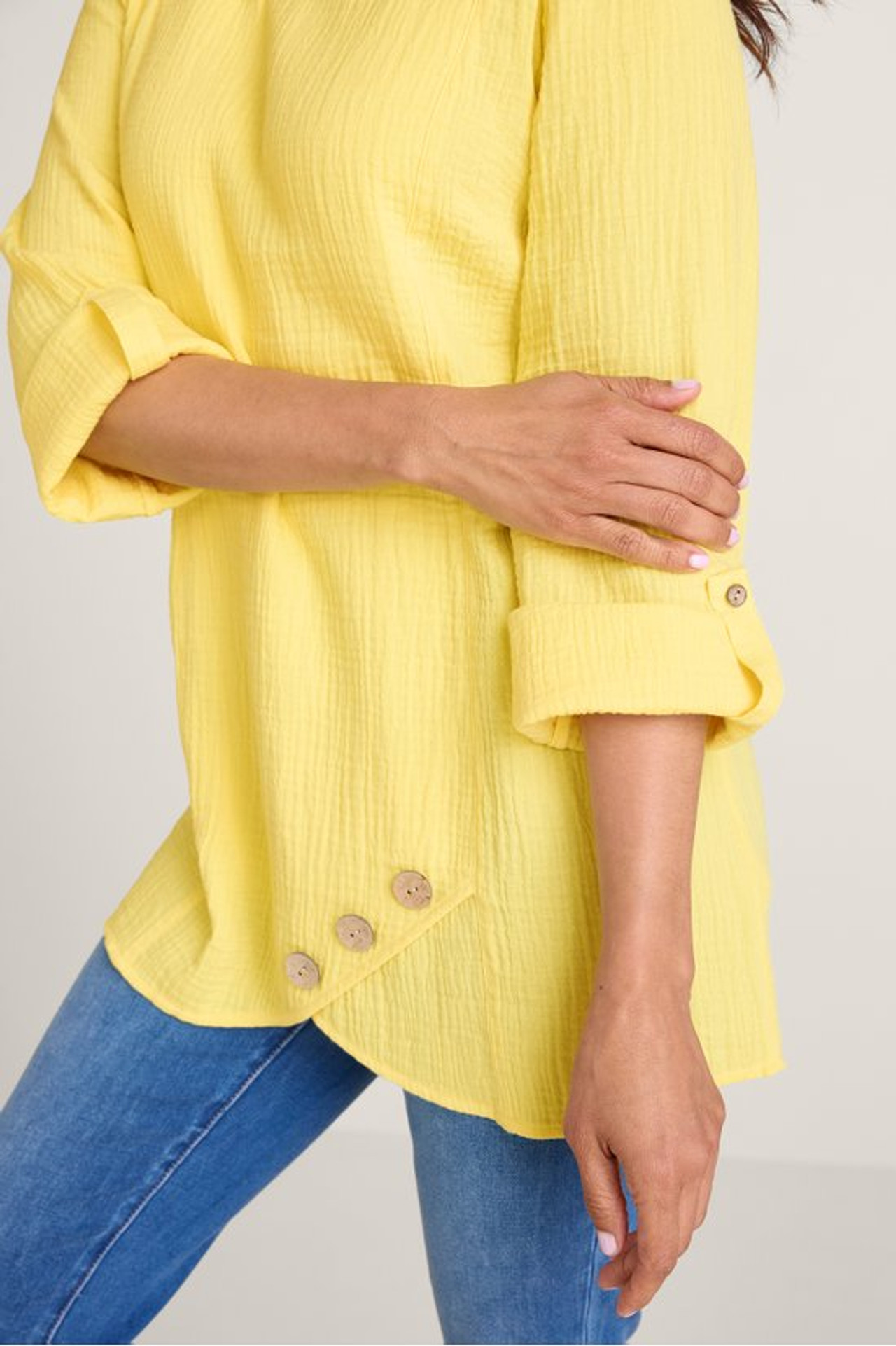 Zarina Gauze Tunic - Soft Surroundings Outlet