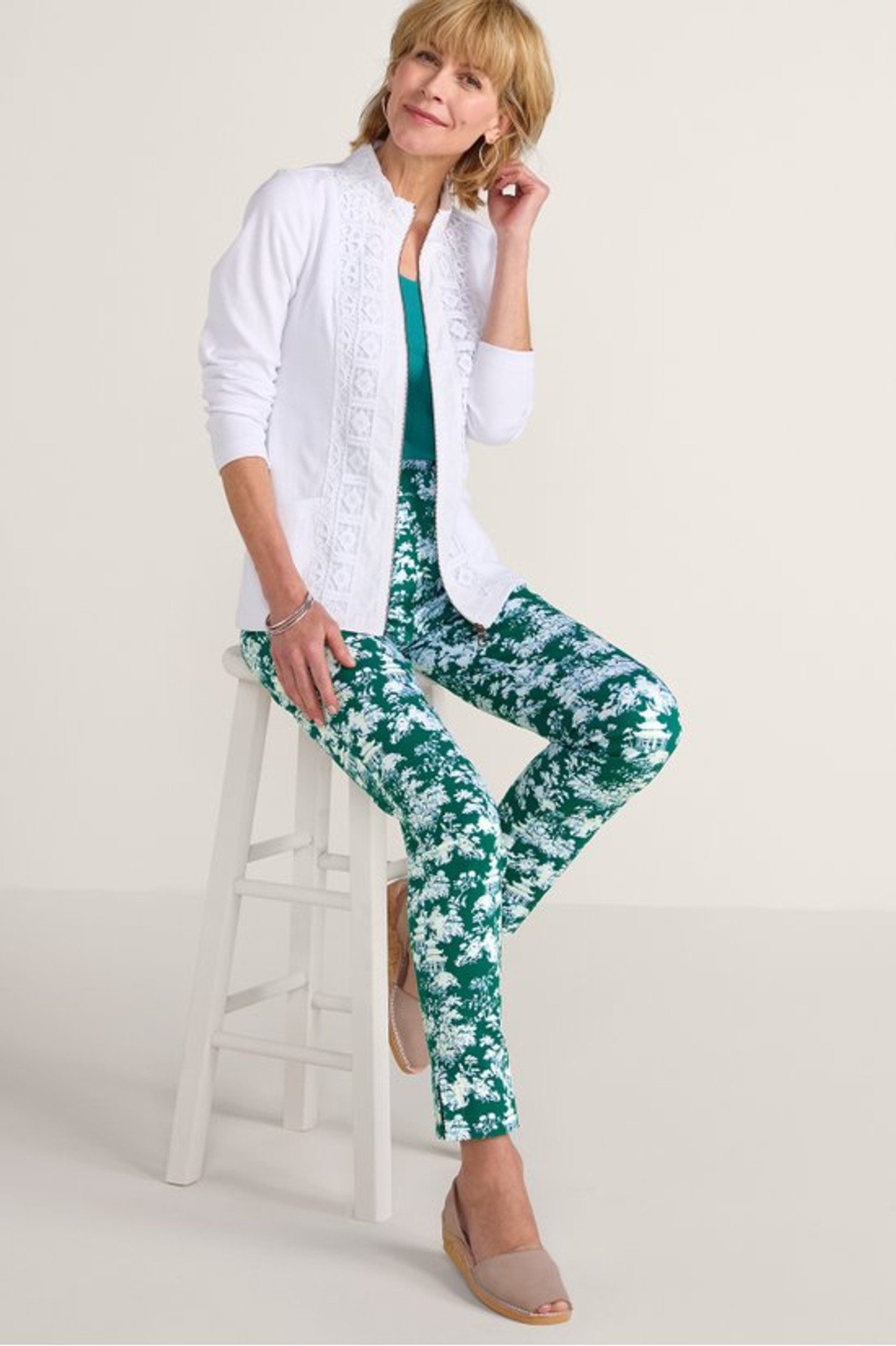 SoftEssential™ SUPERLA Slim Leg Ankle Pants - Soft Surroundings Outlet