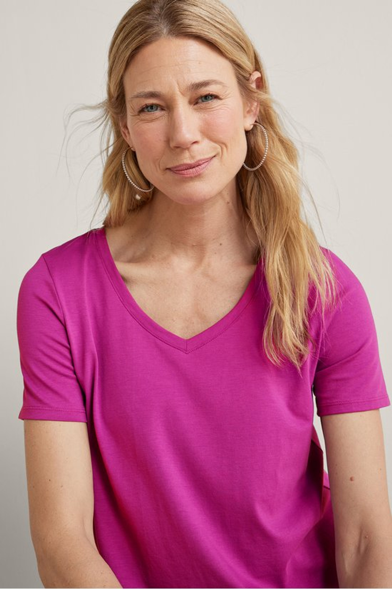 SoftEssential™ Supima® Isabel Short Sleeve Tunic - Soft Surroundings Outlet