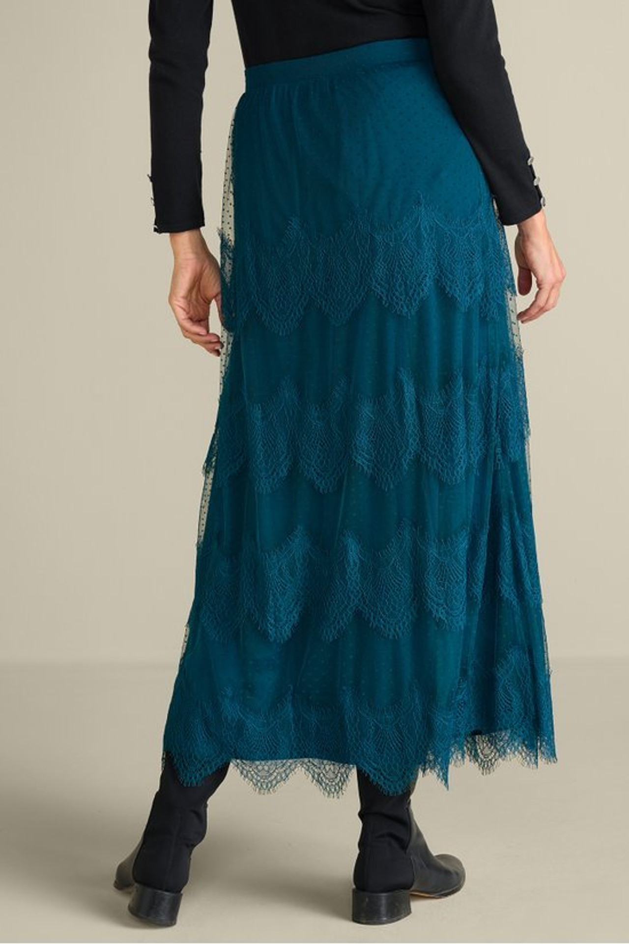 Frederica Lace Maxi Skirt - Soft Surroundings Outlet