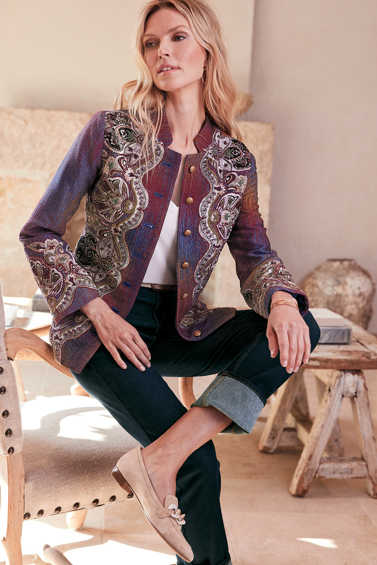 Ultimate Denim Straight Leg Jeans - Soft Surroundings Outlet