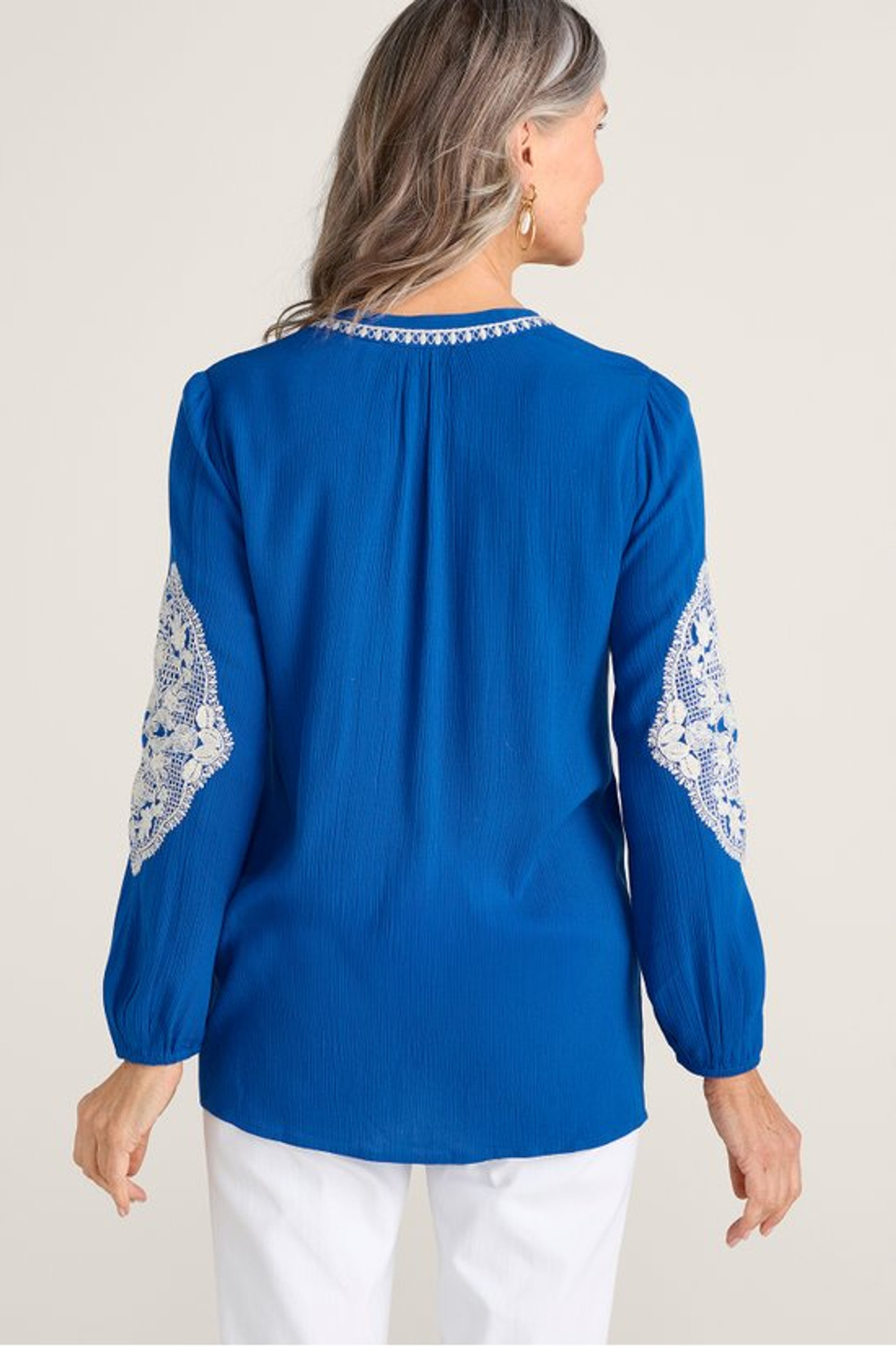 Keera Gauze Tunic - Soft Surroundings Outlet