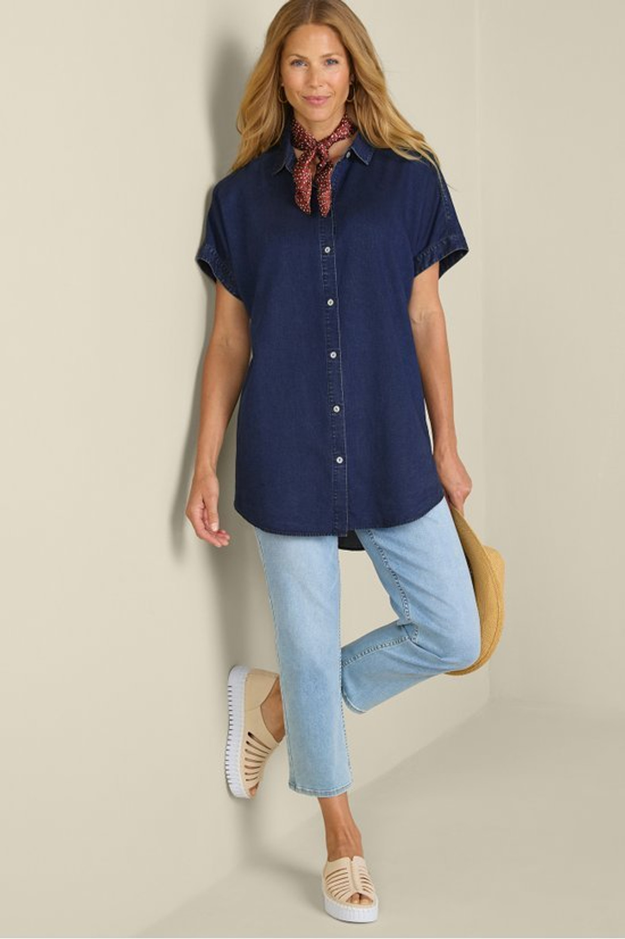 Je Veux TENCEL™ Shirt - Soft Surroundings Outlet