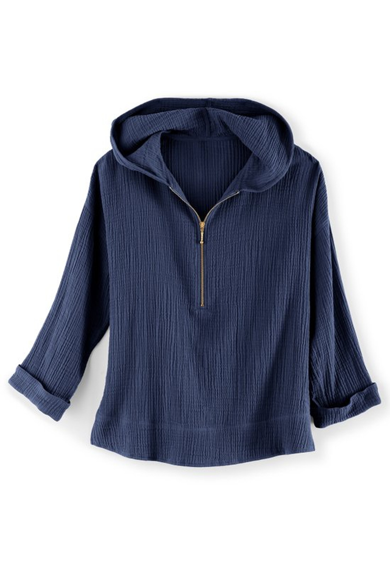 Kemia Gauze Hoodie - Soft Surroundings Outlet