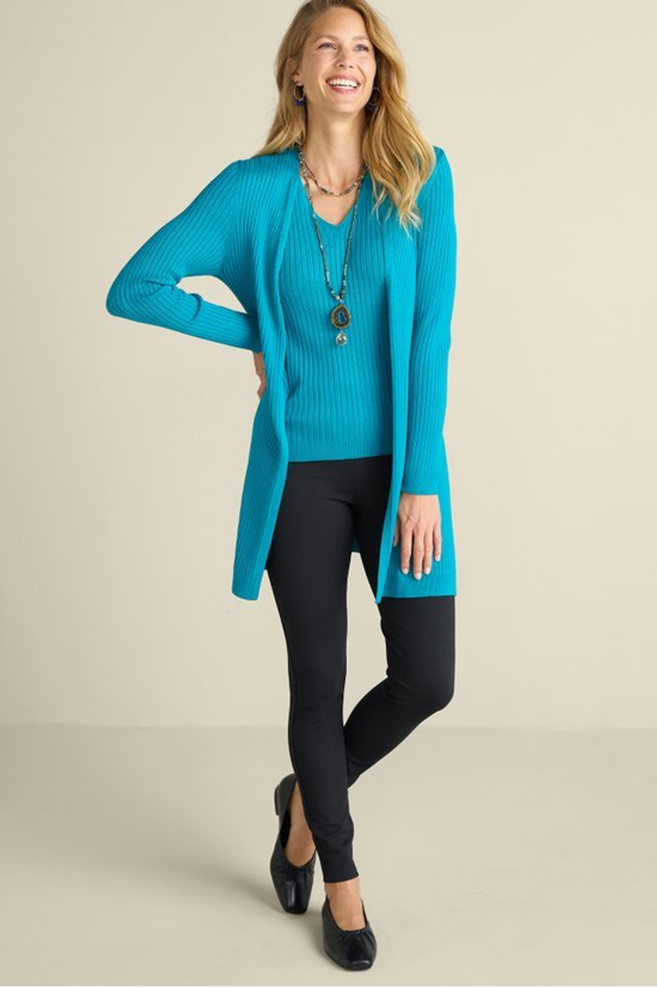 SoftEssential™ Ponte Leggings - Soft Surroundings Outlet