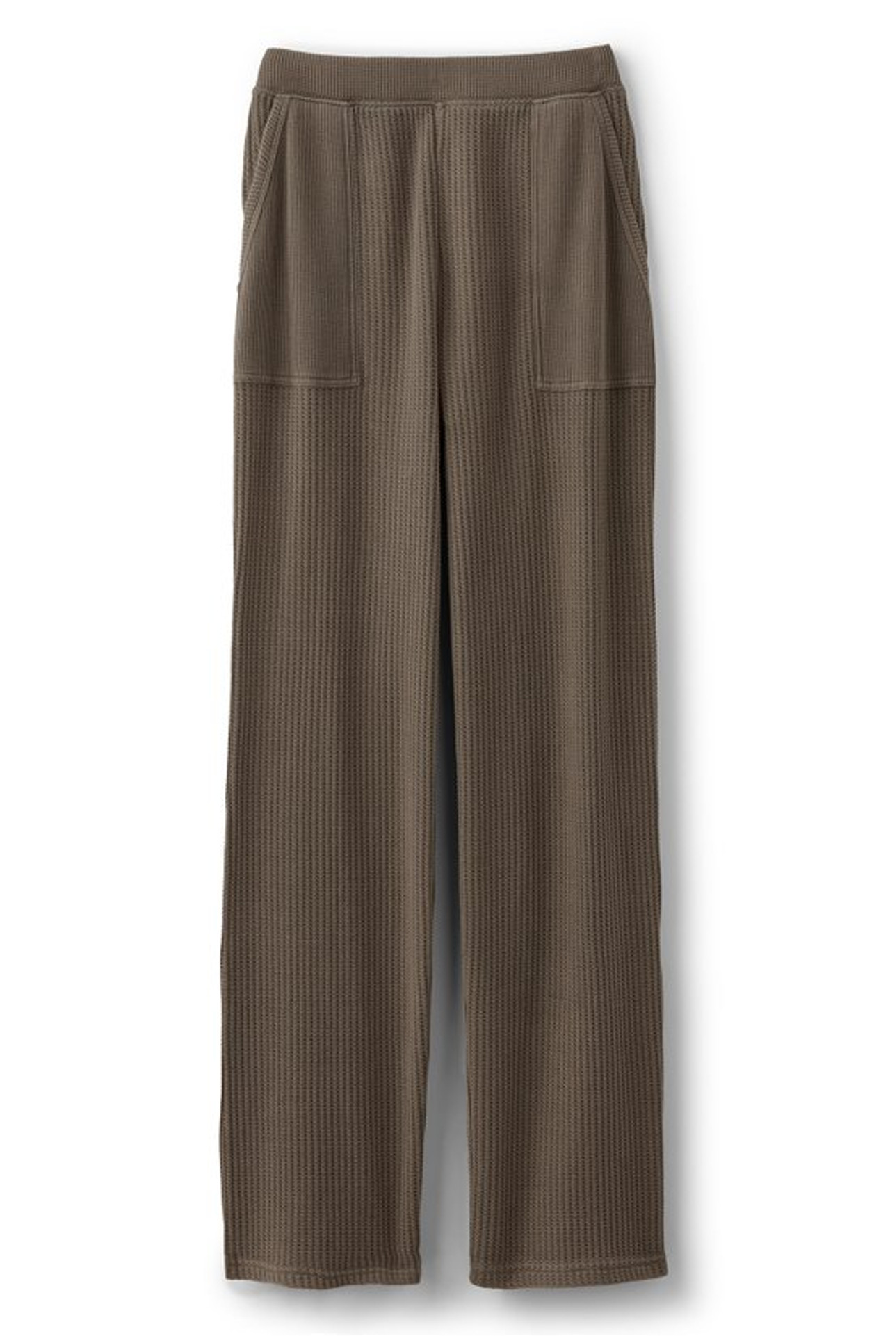 Vala Waffle Pull-On Pants - Soft Surroundings Outlet