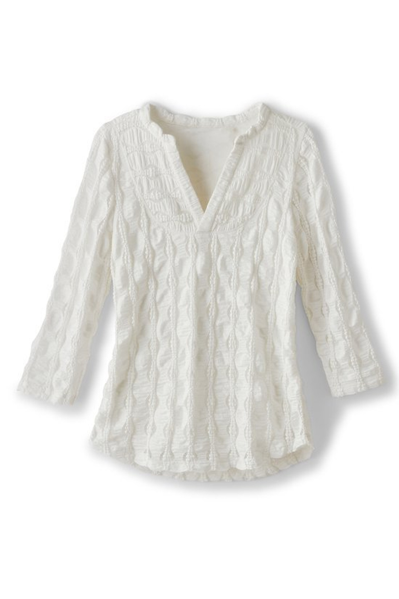 Priya Knit Lace Tunic - Soft Surroundings Outlet