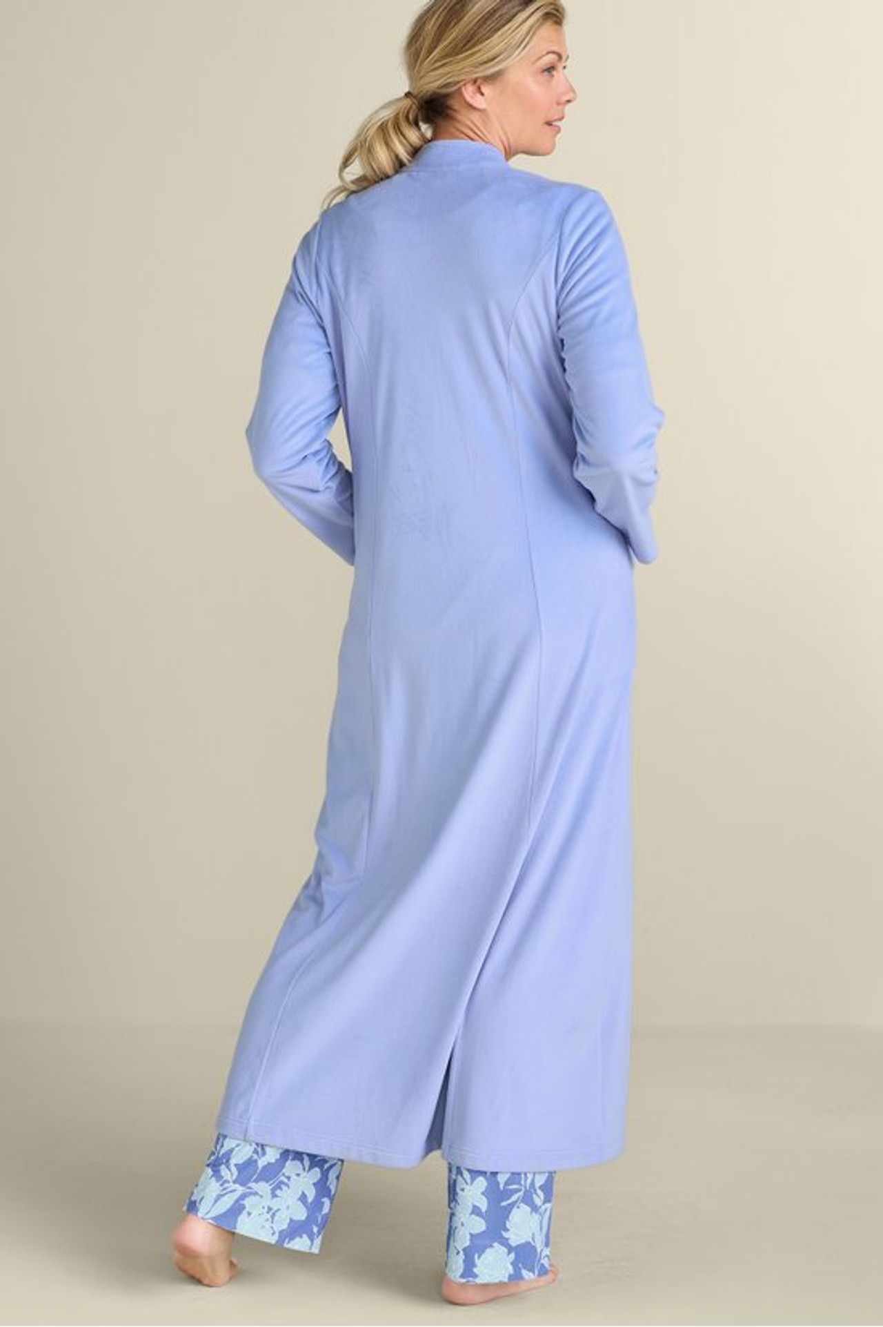 Zinfandel Zip Up Robe - Soft Surroundings Outlet