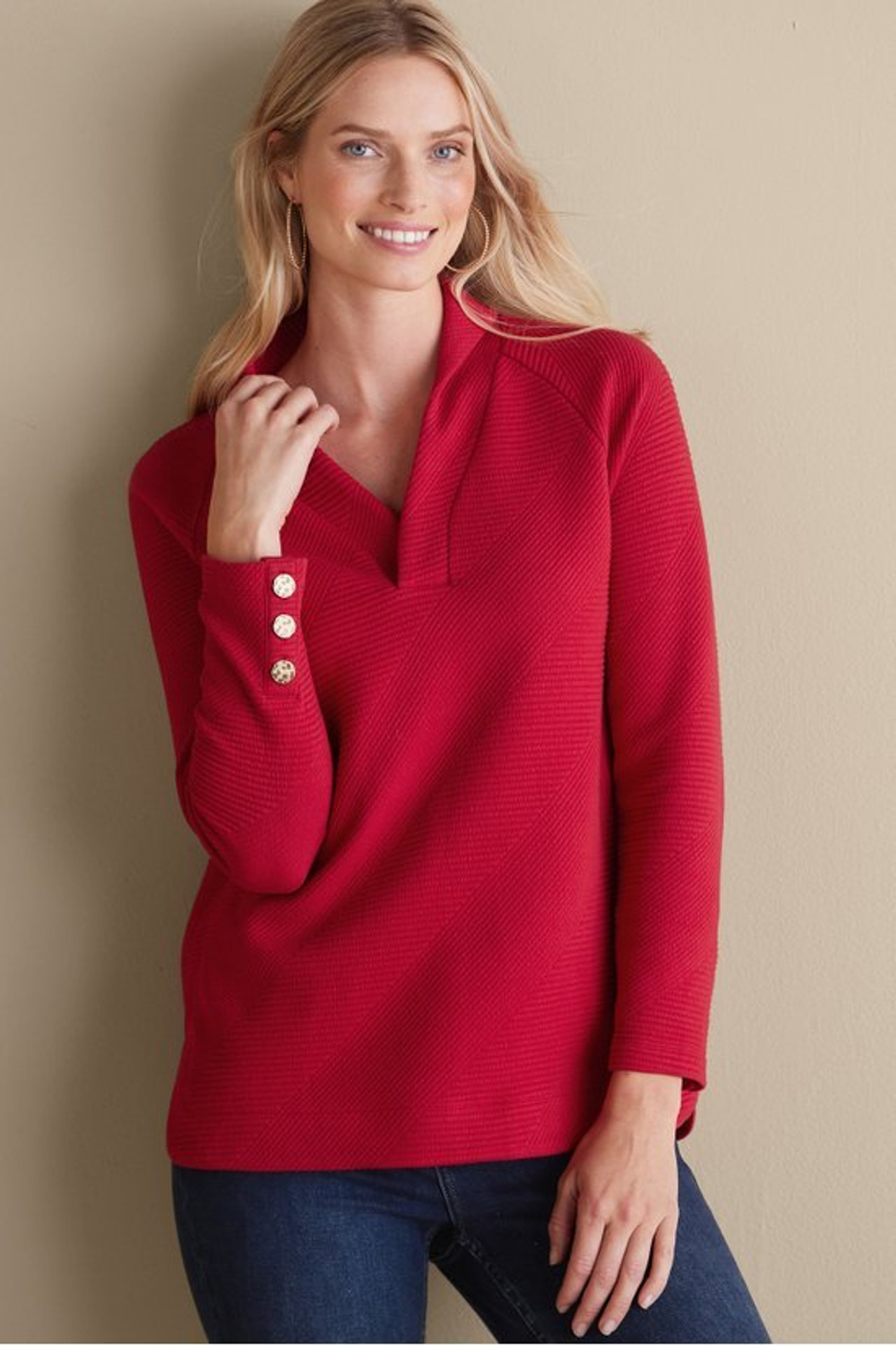 Macie Pullover - Soft Surroundings Outlet