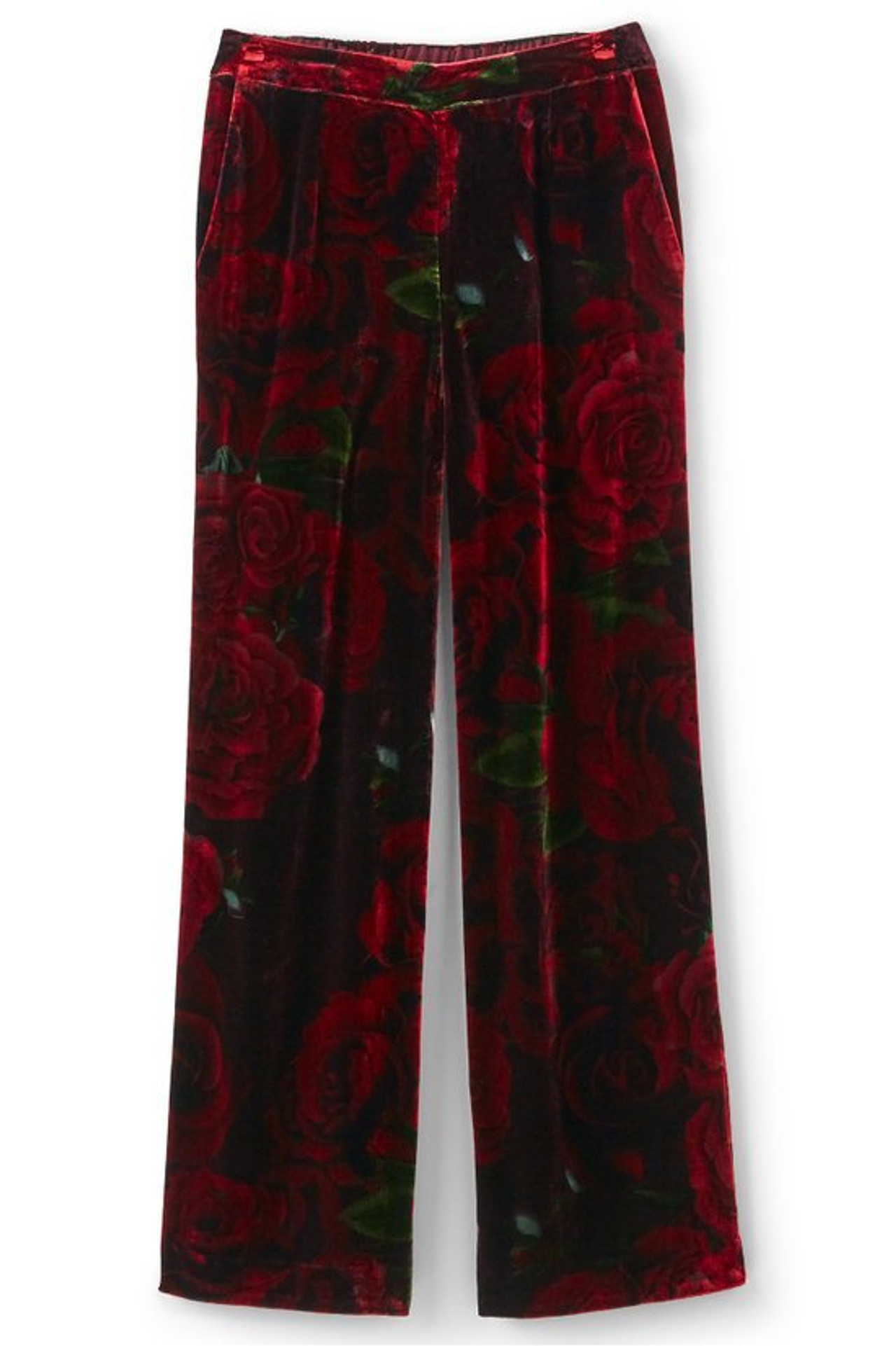 Aria Velvet Wide Leg Pants - Soft Surroundings Outlet