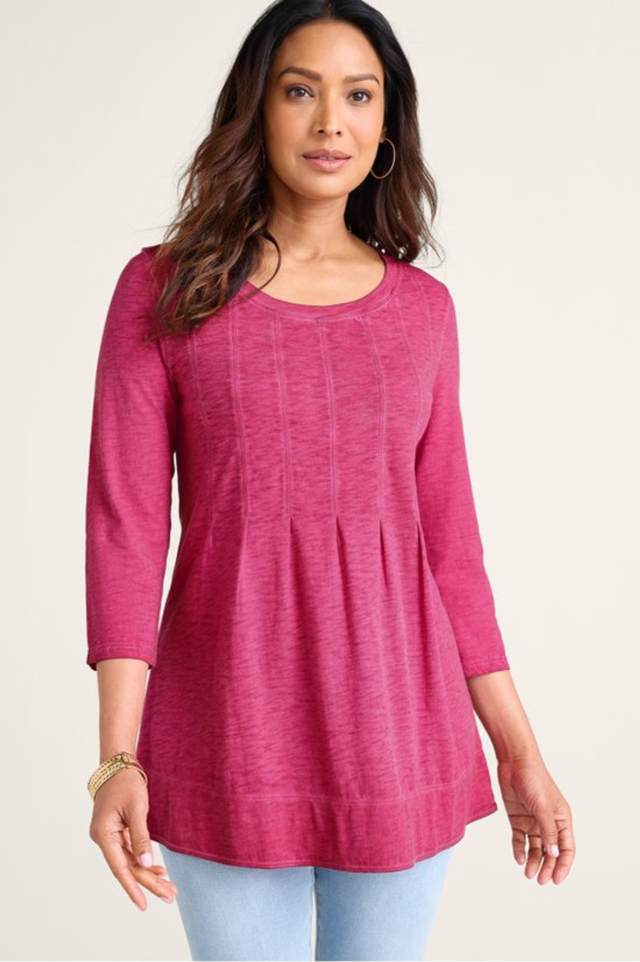 Odilia Slub Knit Tunic - Soft Surroundings Outlet