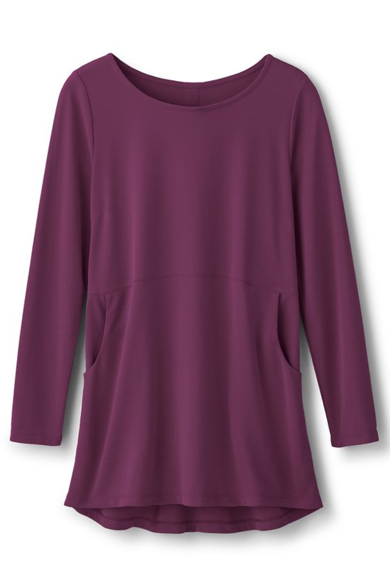 Fairfax Button-Back Tunic - Soft Surroundings Outlet