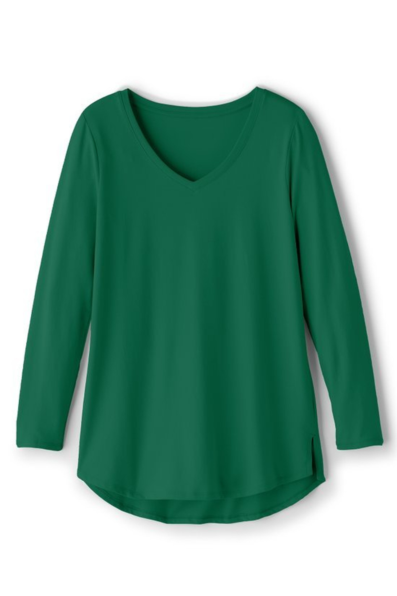SoftEssential™ Supima® Isabel Long Sleeve Tunic - Soft Surroundings Outlet
