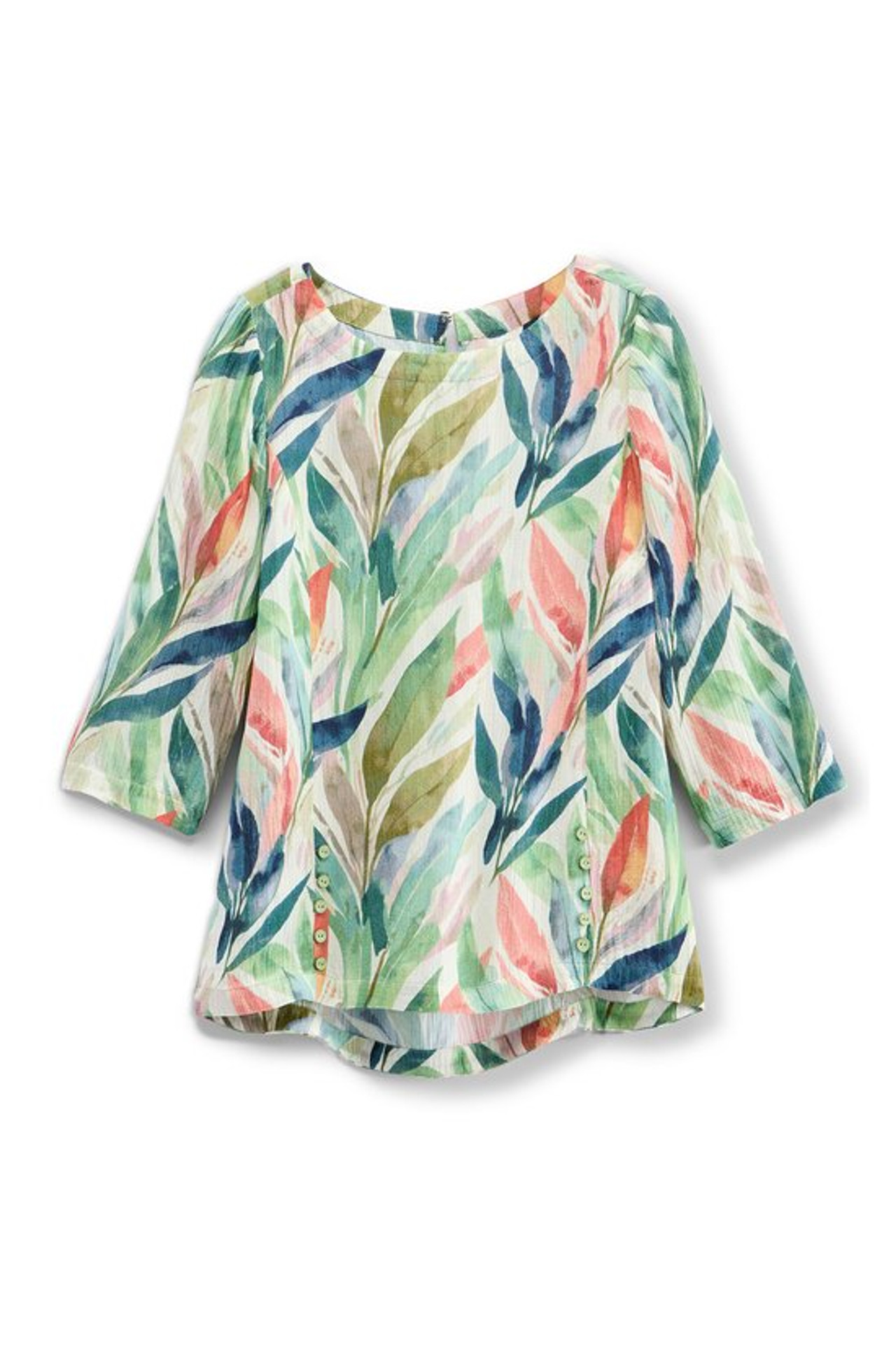 Oceo Gauze Tunic - Soft Surroundings Outlet