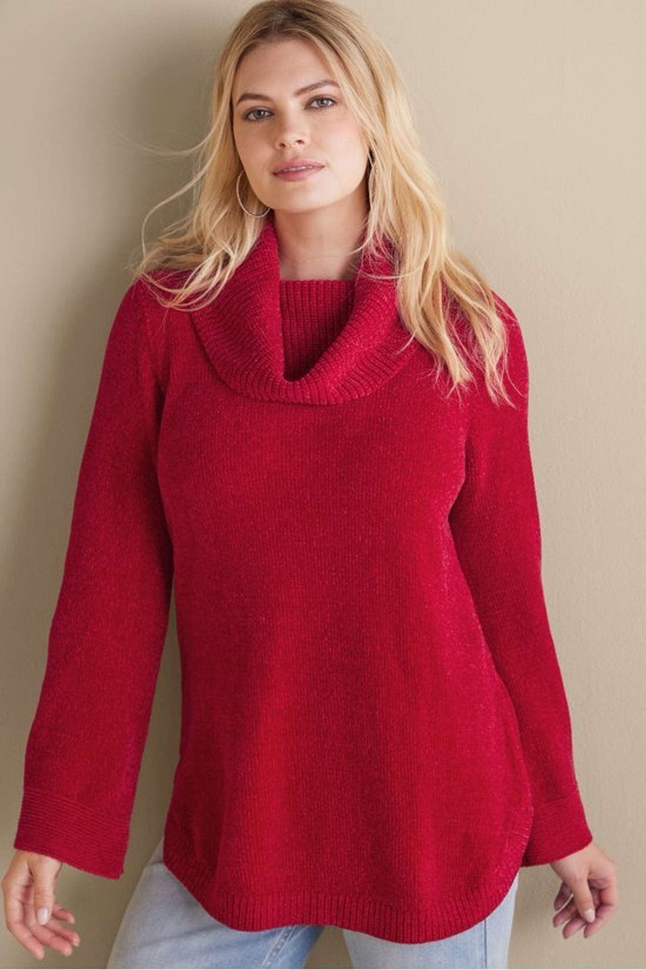 Soft Winds Chenille Tunic Sweater - Soft Surroundings Outlet