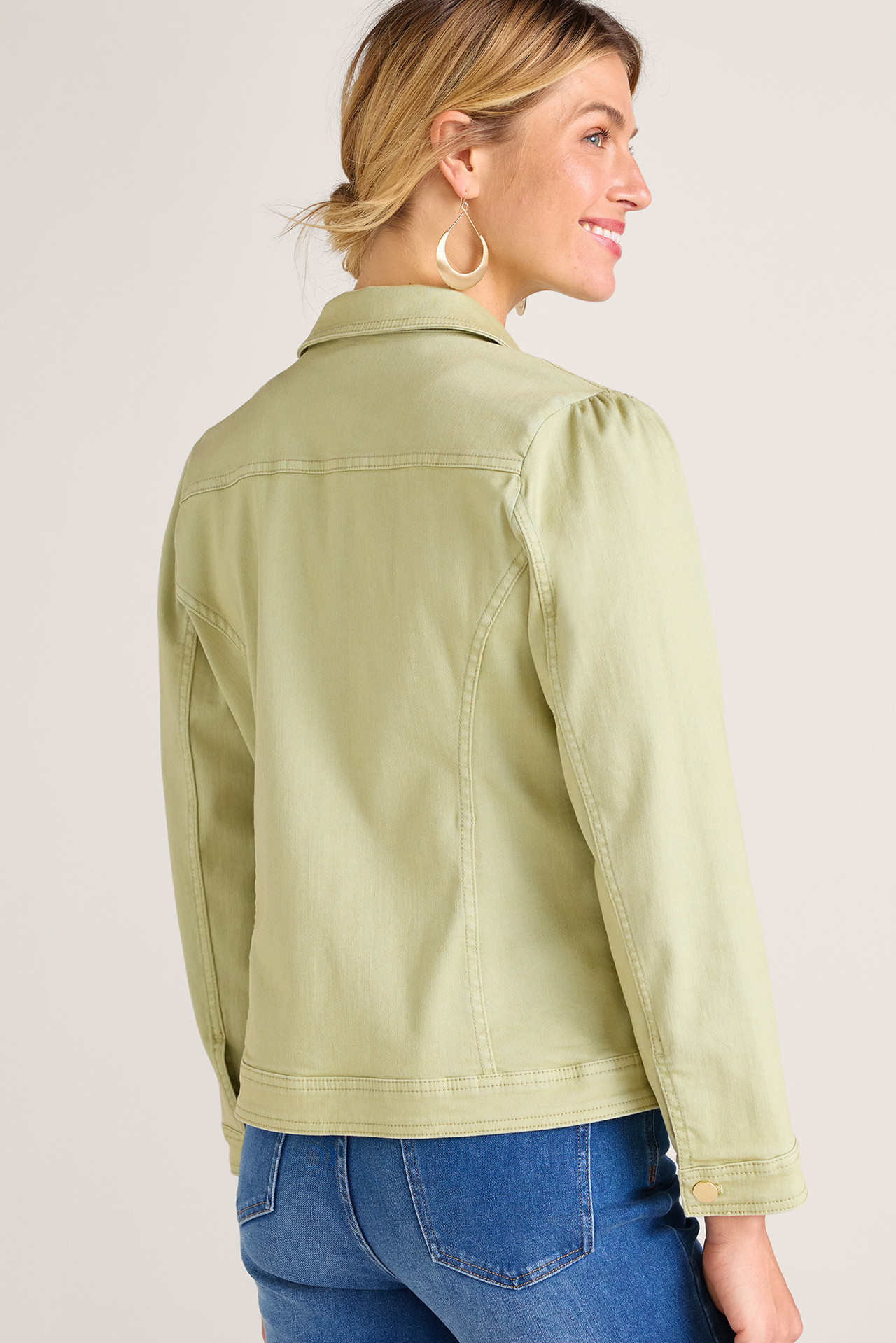 Diana Shapely Denim Jacket - Soft Surroundings Outlet