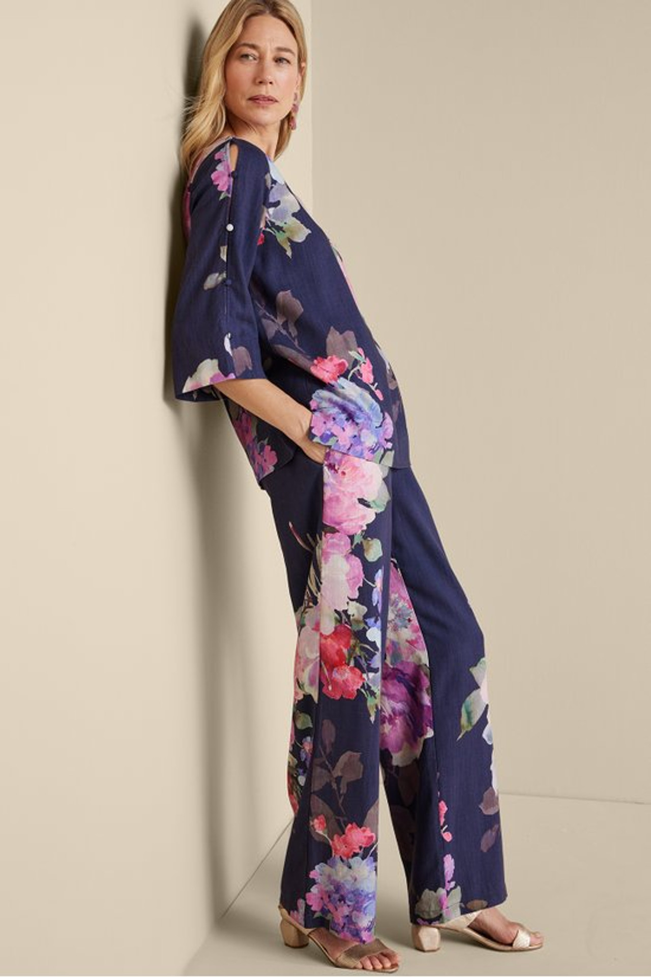 Lizette Wide-Leg Pant - Soft Surroundings Outlet