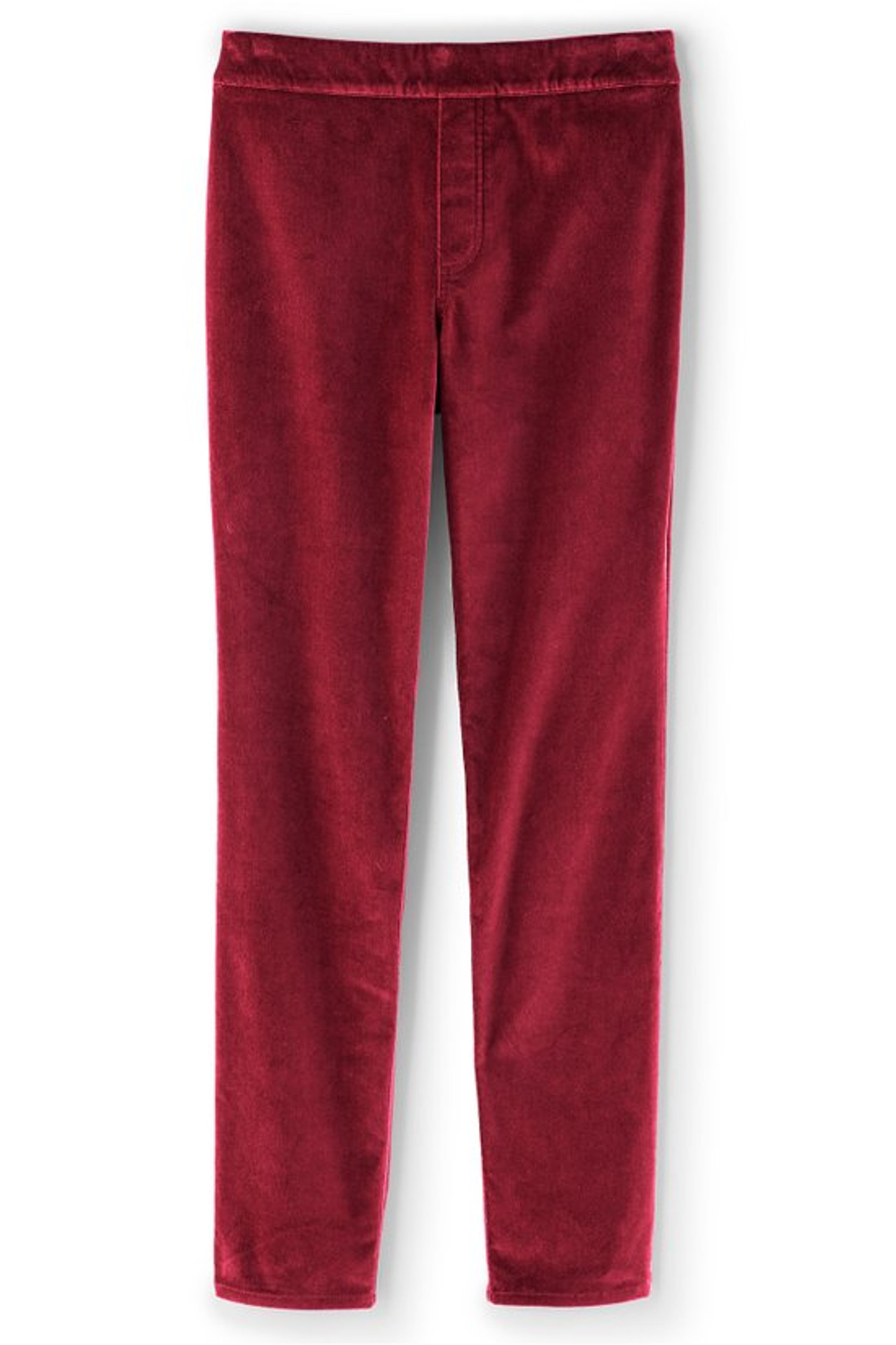Sutton Velveteen Pull-On Slim Leg Pants - Soft Surroundings Outlet