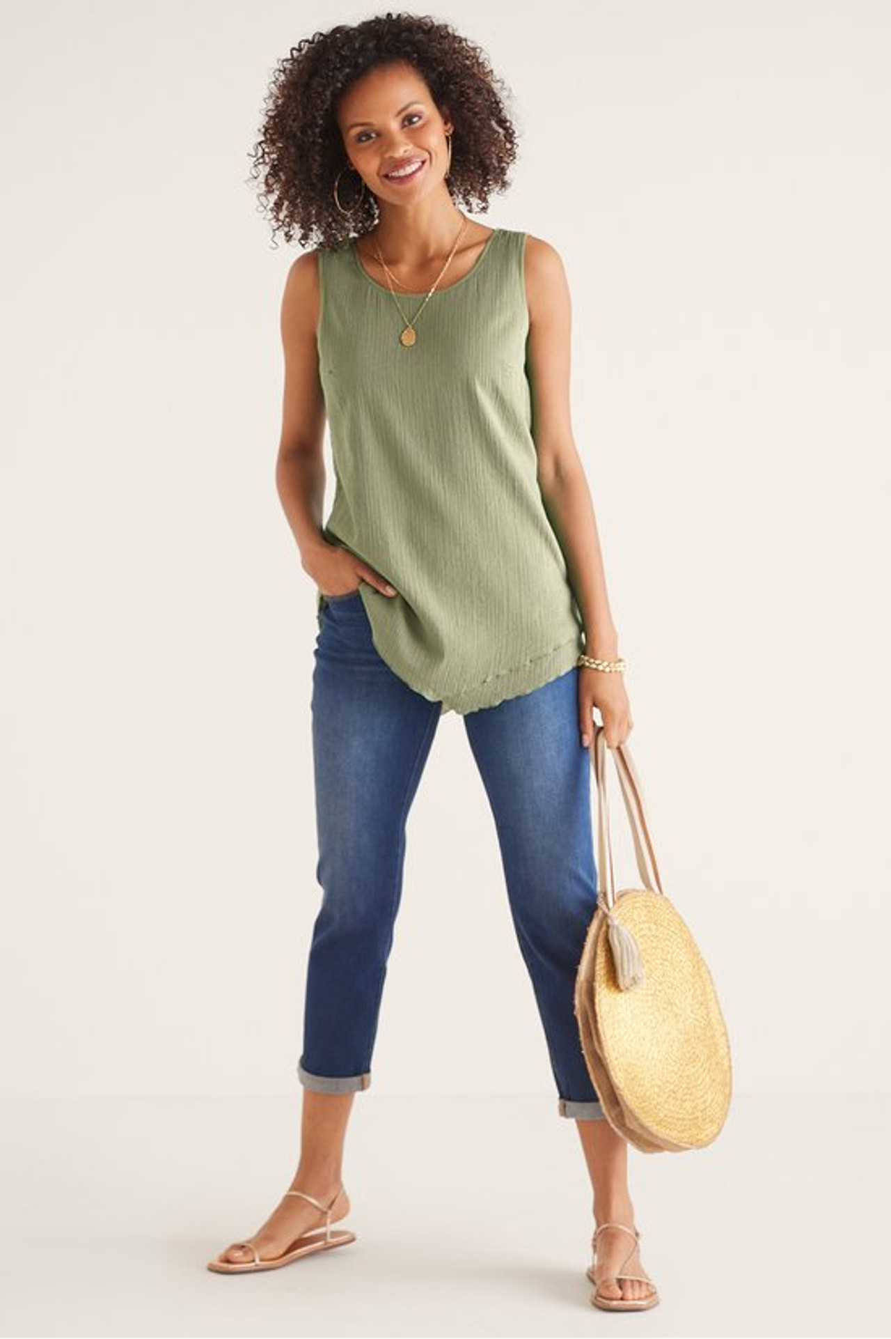 Siesta Key Tank - Soft Surroundings Outlet