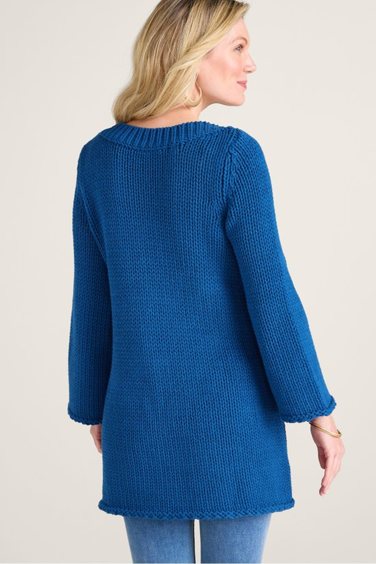 Seafarer Sweater Tunic - Soft Surroundings Outlet