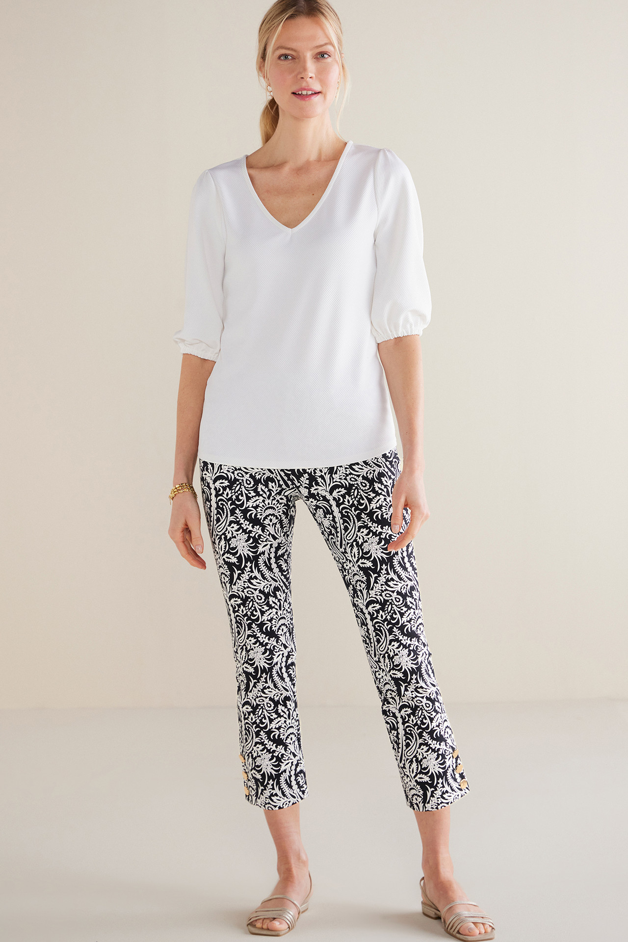 SoftEssential™ SUPERLA Slim Leg Crop Pants - Soft Surroundings Outlet