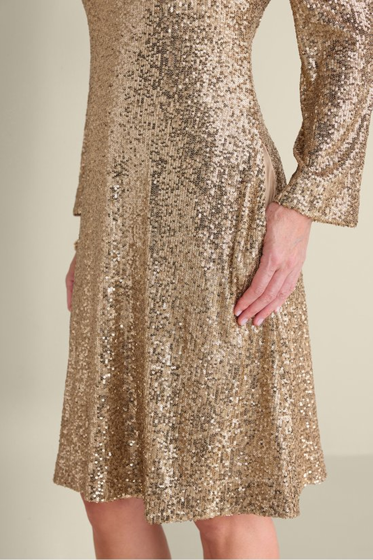 Sancerre Sequin Dress - Soft Surroundings Outlet