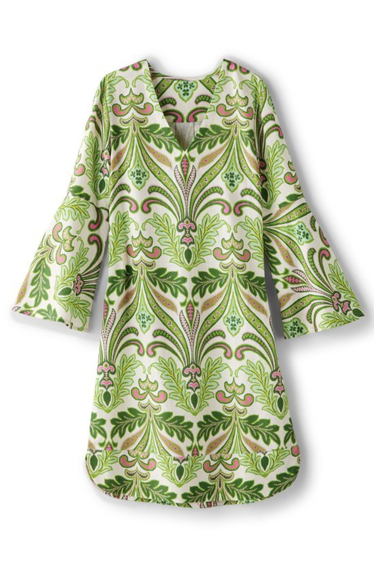 Soleil Linen Blend Dress - Soft Surroundings Outlet