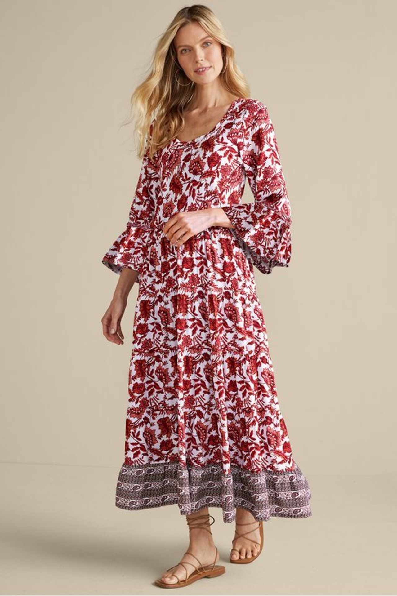 Lily Midi Dress - Soft Surroundings Outlet