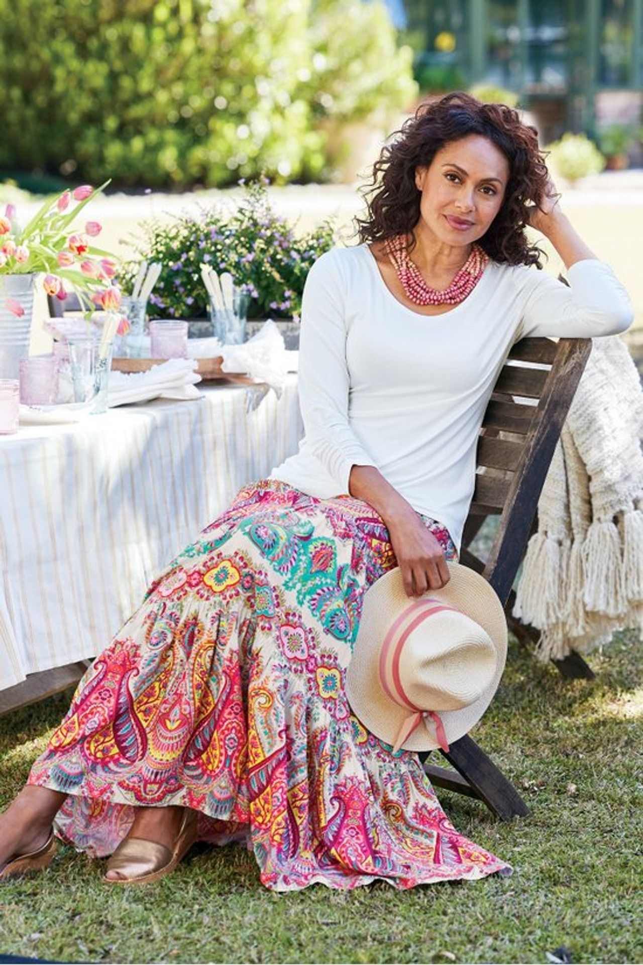 Kara Skirt - Soft Surroundings Outlet