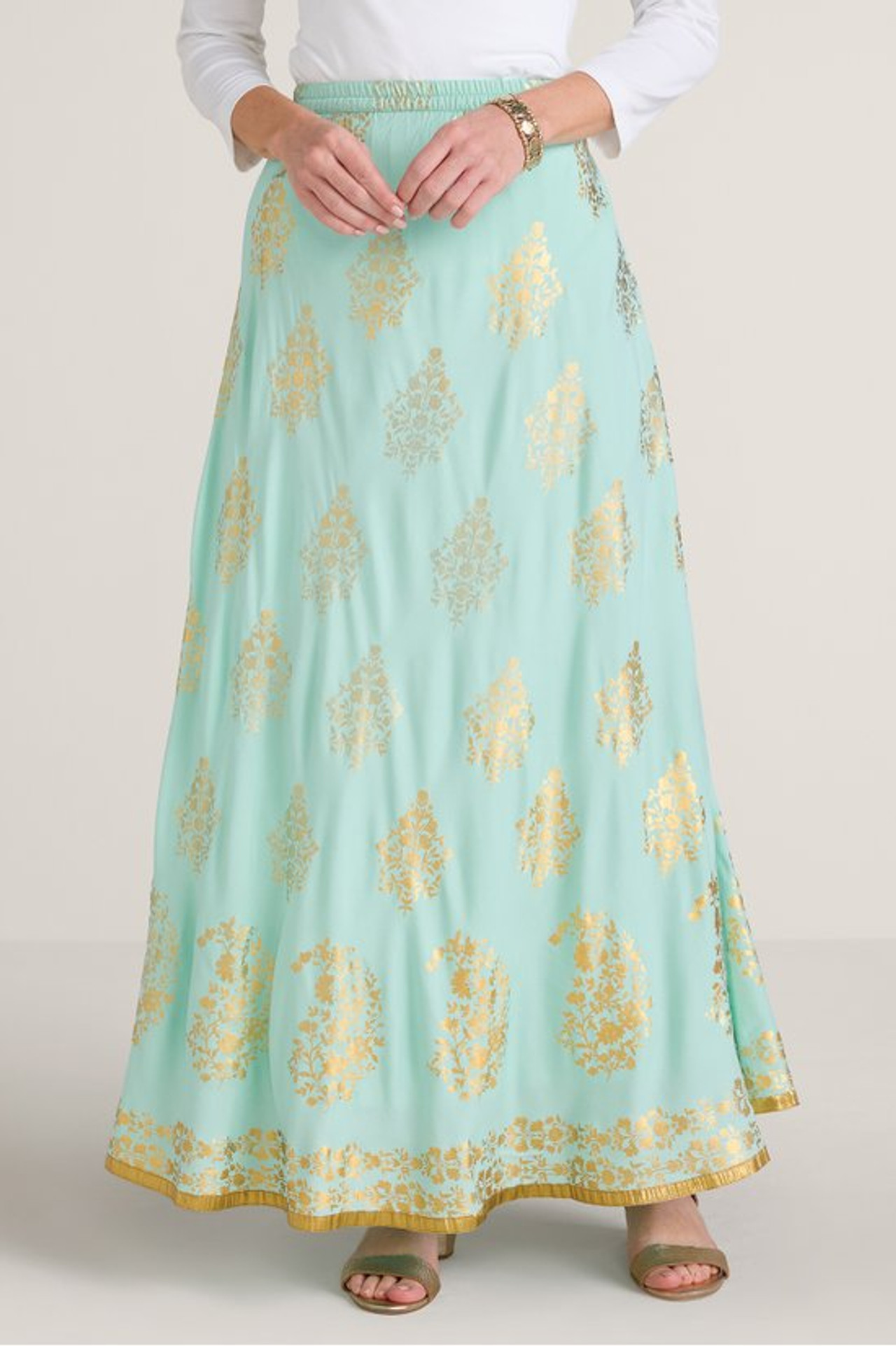 Savita Maxi Skirt - Soft Surroundings Outlet