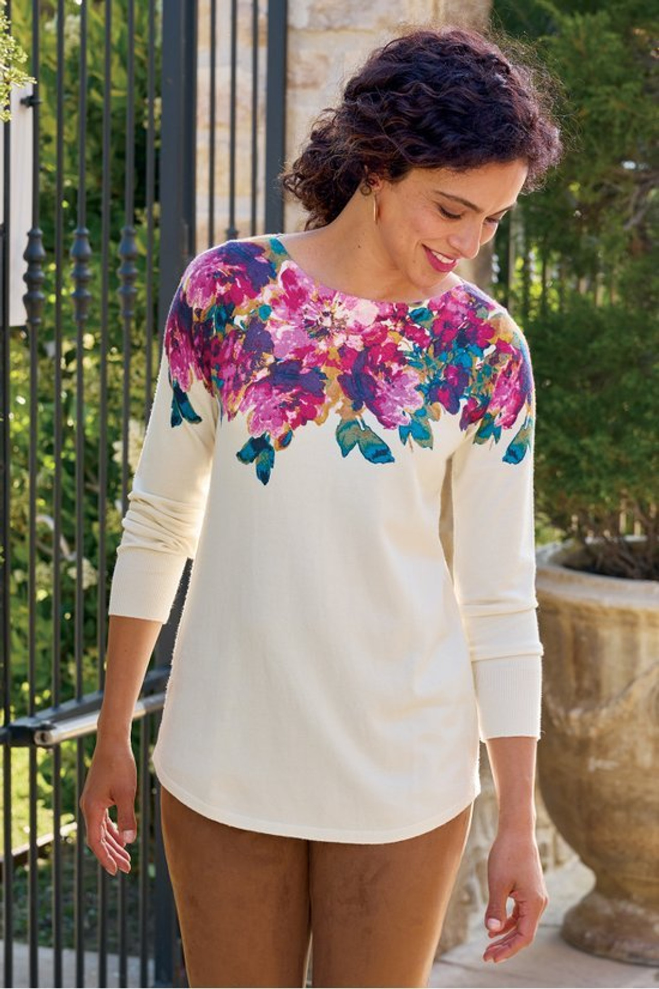 Marlyn Tunic Sweater - Soft Surroundings Outlet