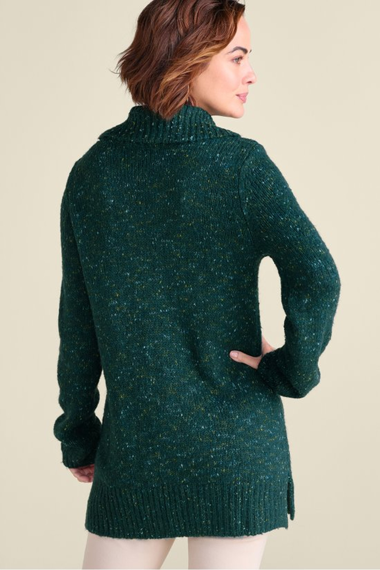 Nixie Speckled Sweater - Soft Surroundings Outlet