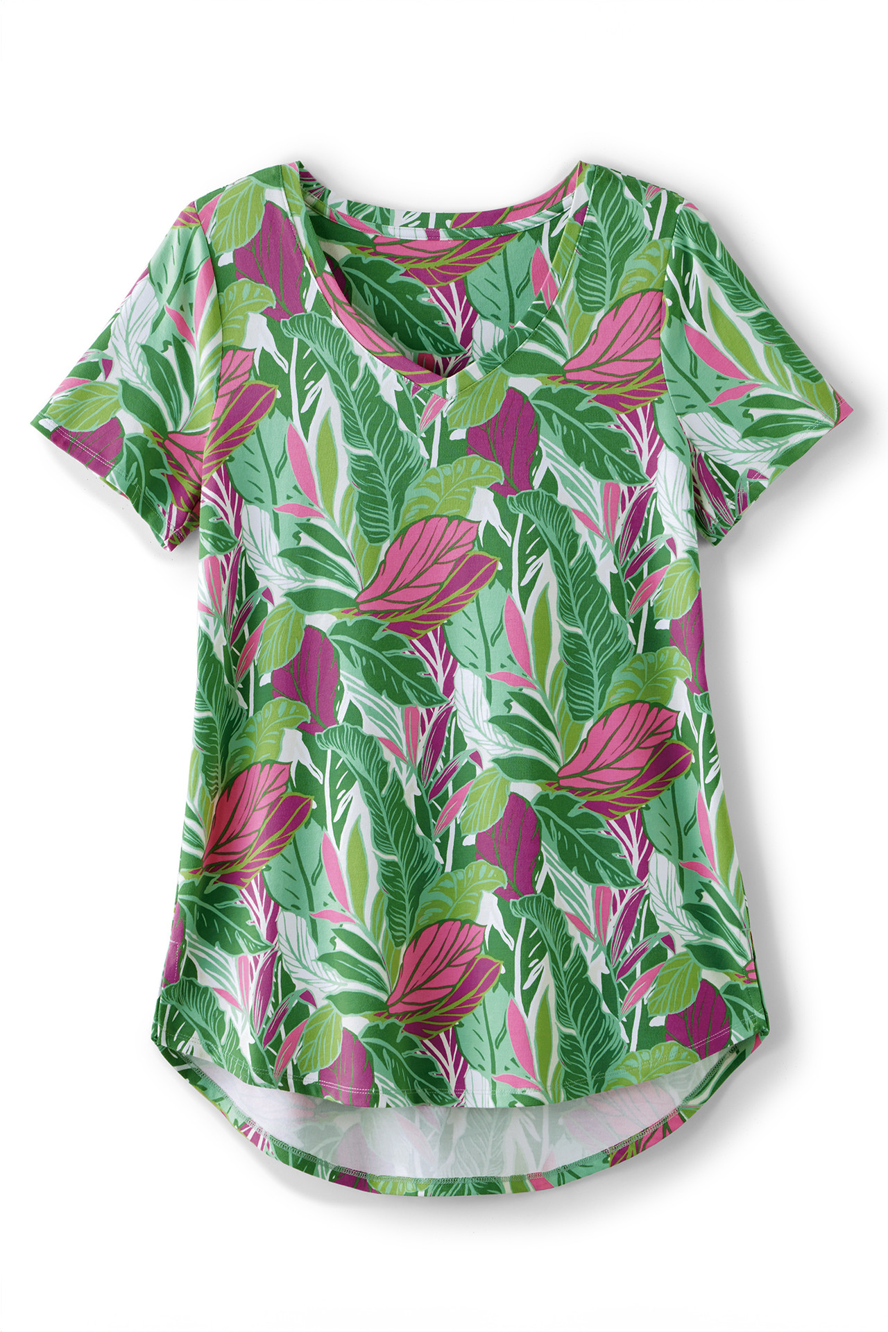 SoftEssential™ Supima® Isabel Short Sleeve Tunic - Soft Surroundings Outlet