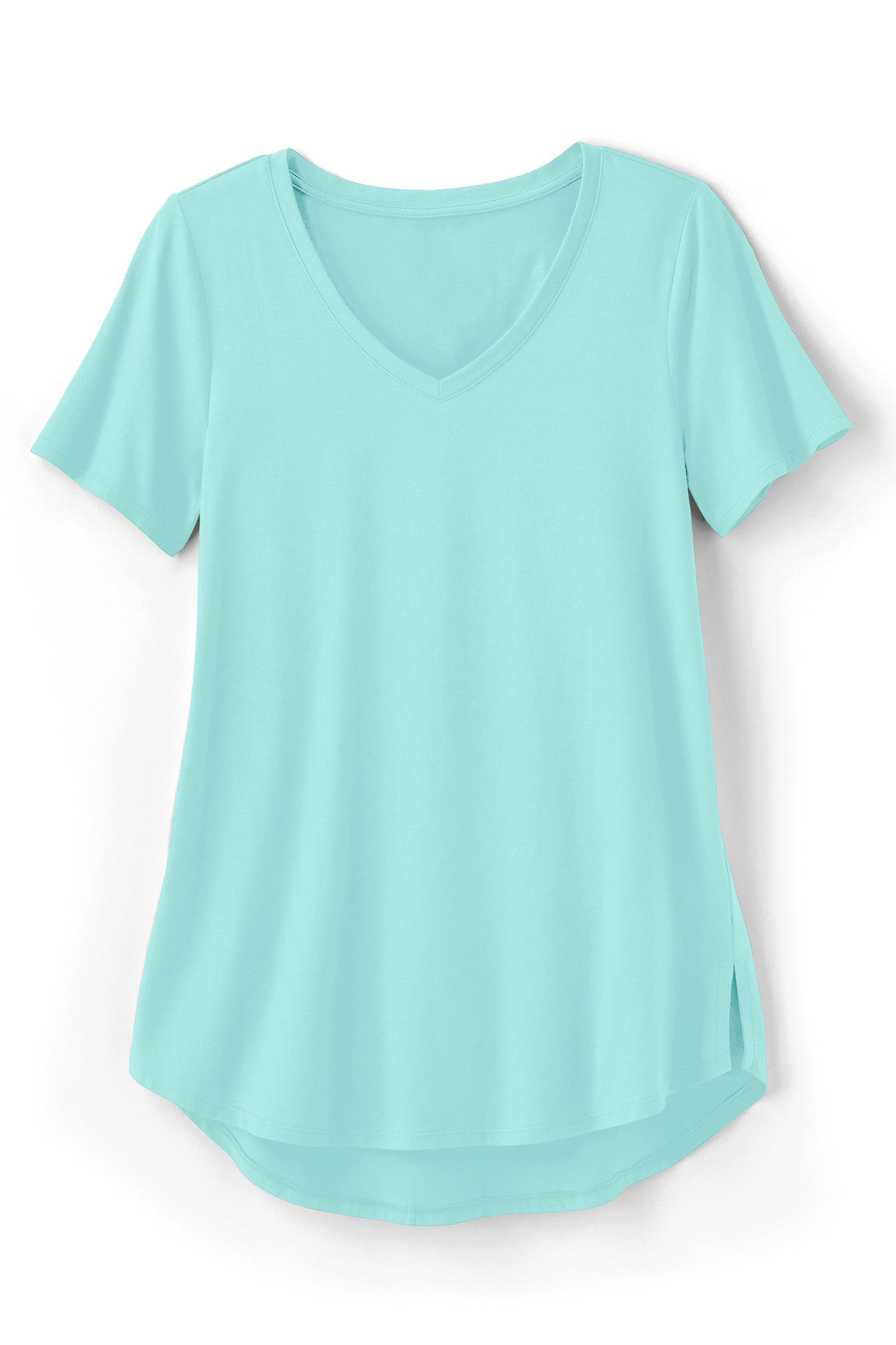 SoftEssential™ Supima® Isabel Short Sleeve Tunic - Soft Surroundings Outlet