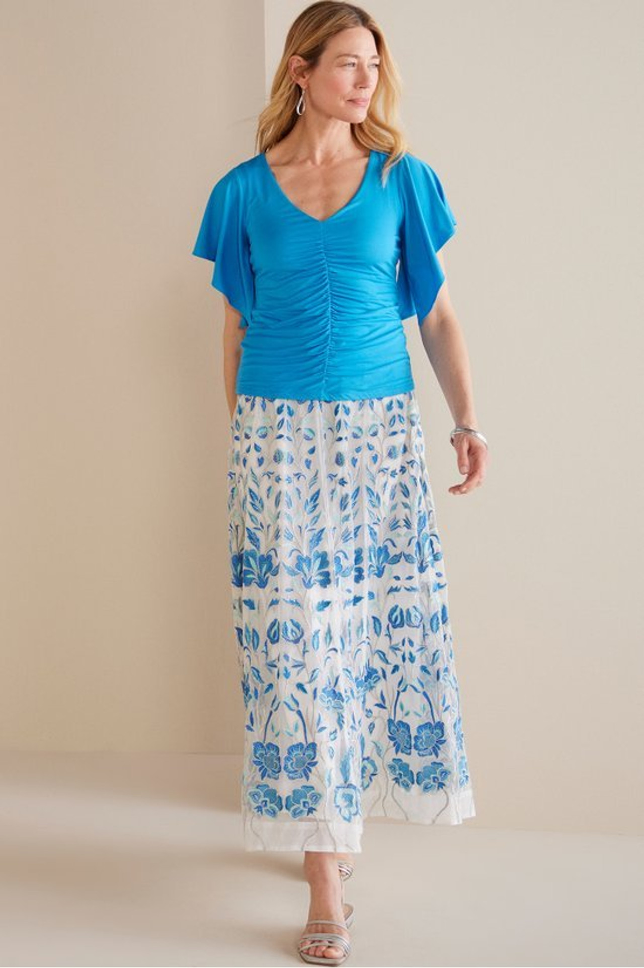Imani Maxi Skirt - Soft Surroundings Outlet