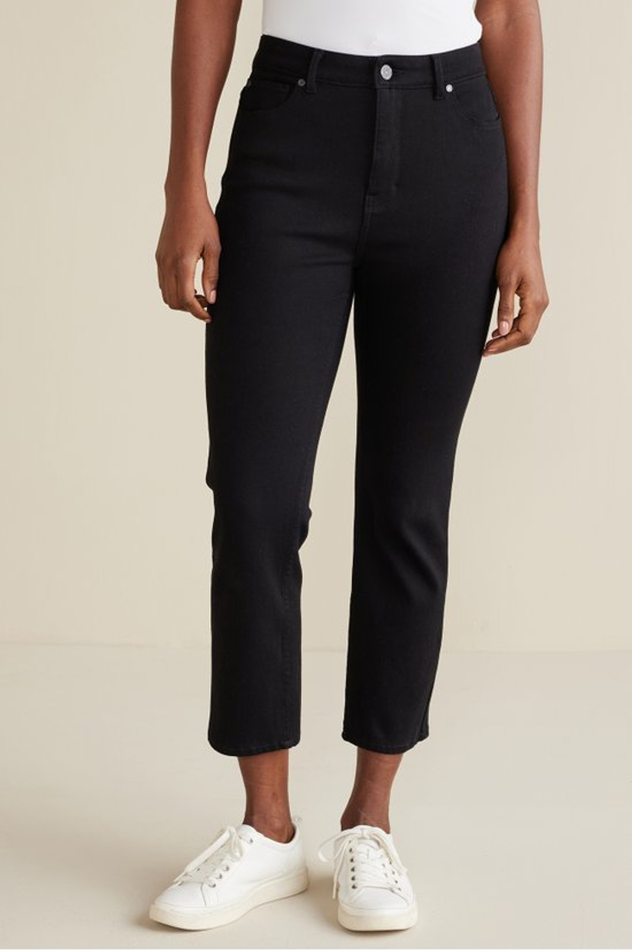 Ultimate Denim Slim Leg Crop Jeans - Soft Surroundings Outlet
