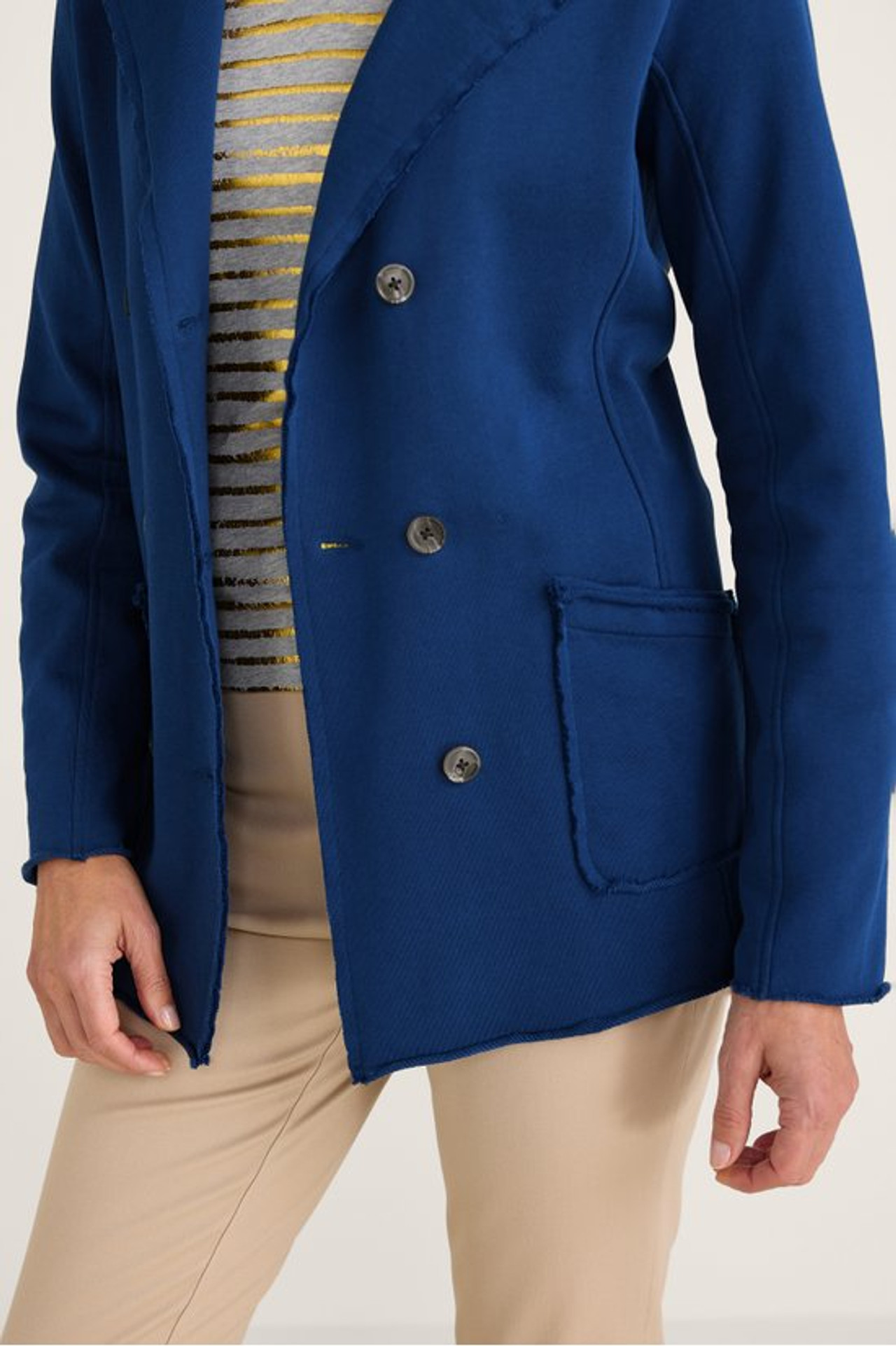 Glennette French Terry Jacket - Soft Surroundings Outlet