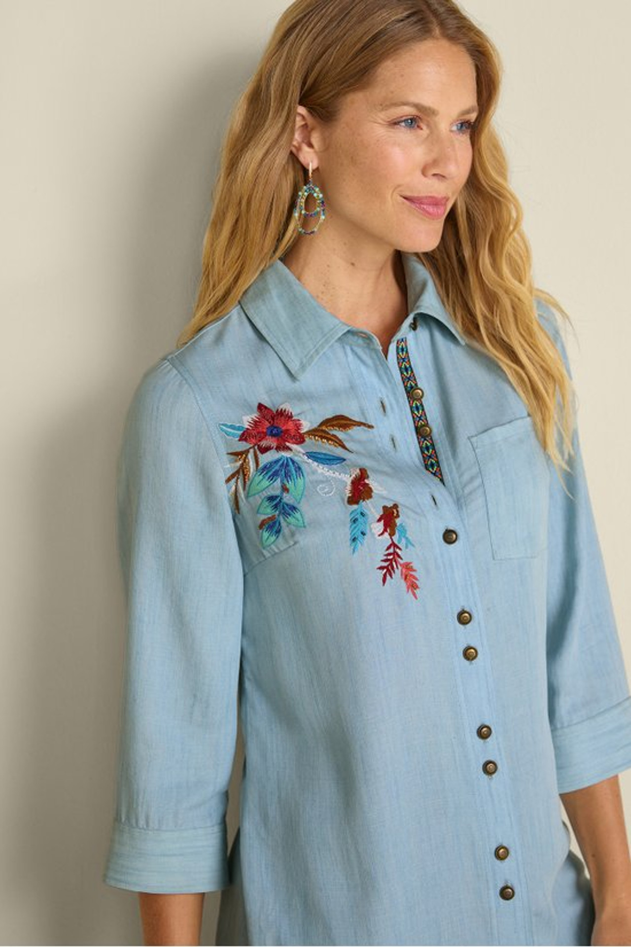 Aveline TENCEL™ Tunic - Soft Surroundings Outlet