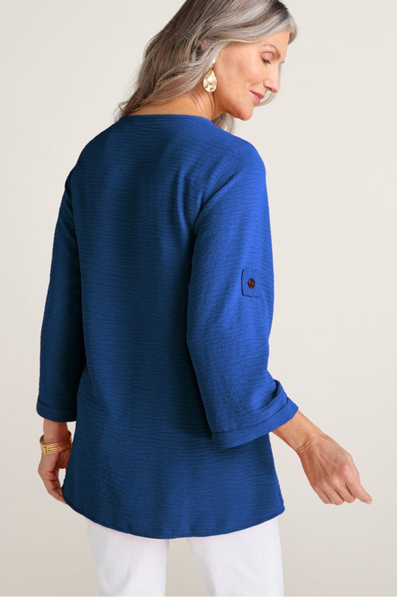 Josette Textured Tunic - Soft Surroundings Outlet