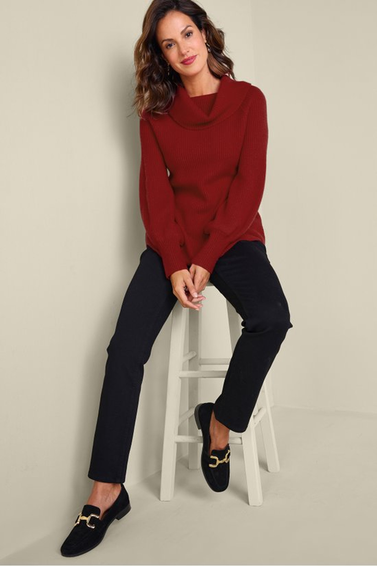 Calanthe Cashmere Pullover - Soft Surroundings Outlet