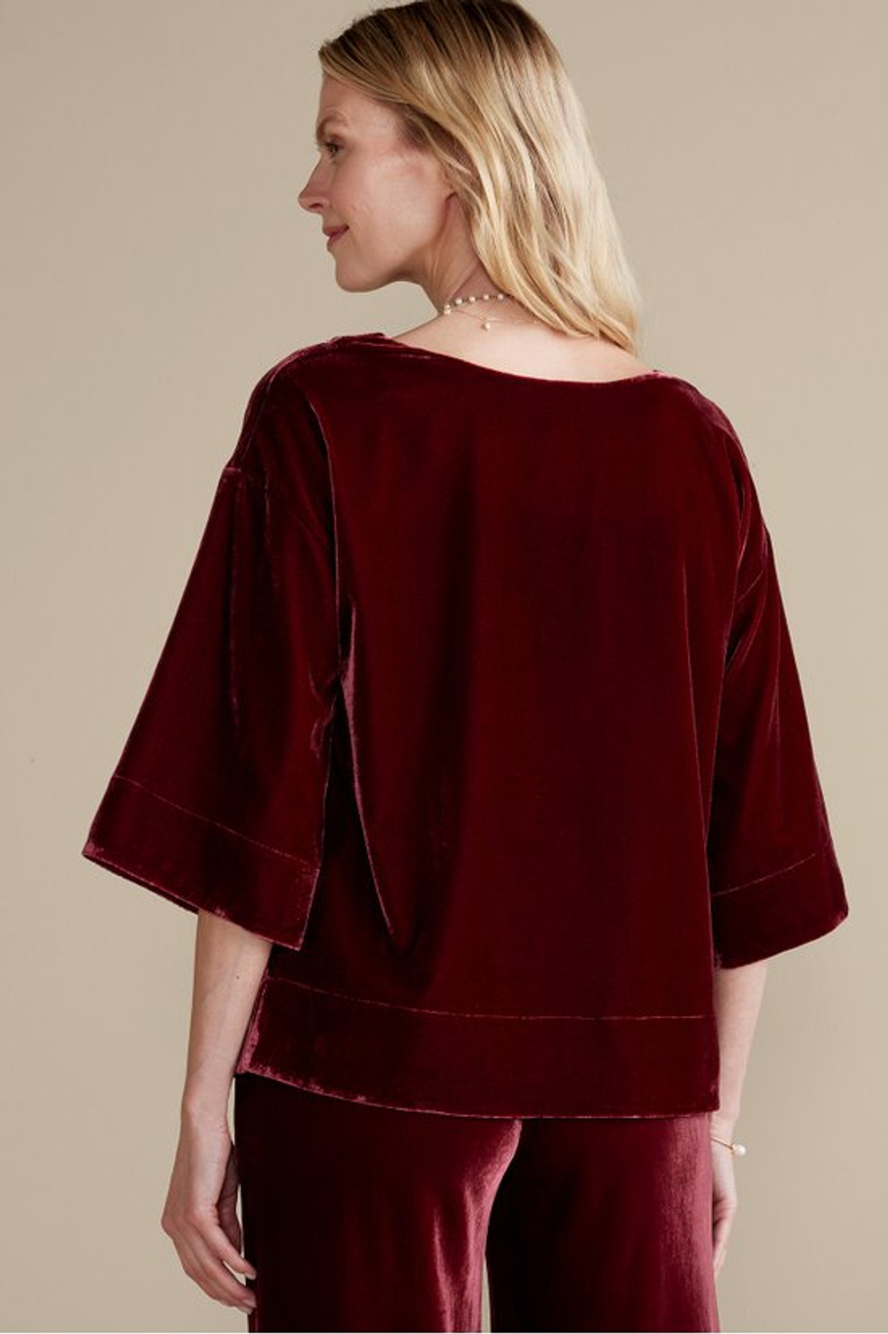 Aria Velvet Top - Soft Surroundings Outlet