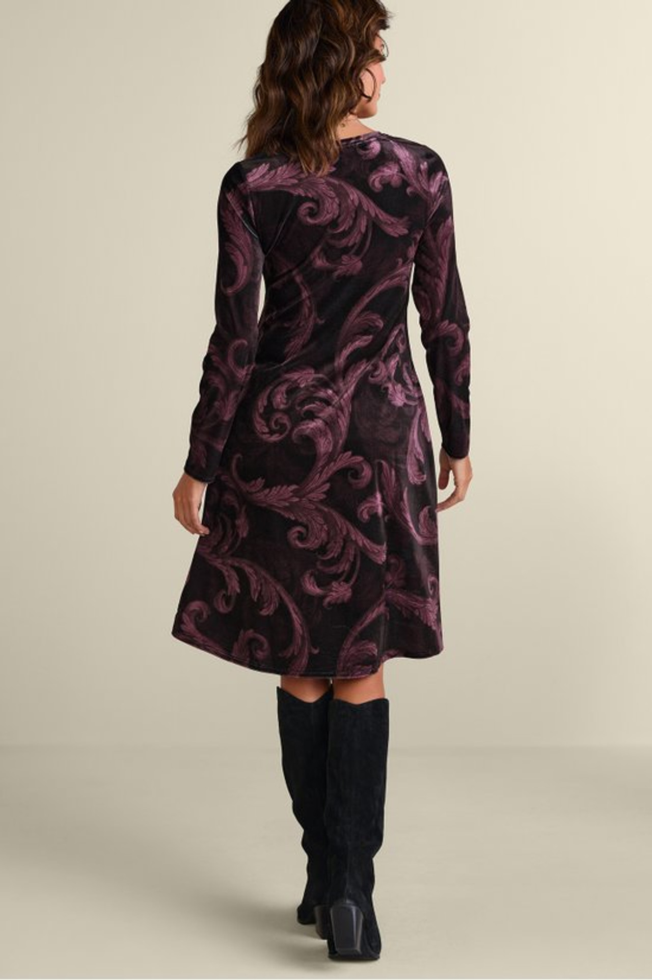 Short Santiago Velvet Dress - Soft Surroundings Outlet