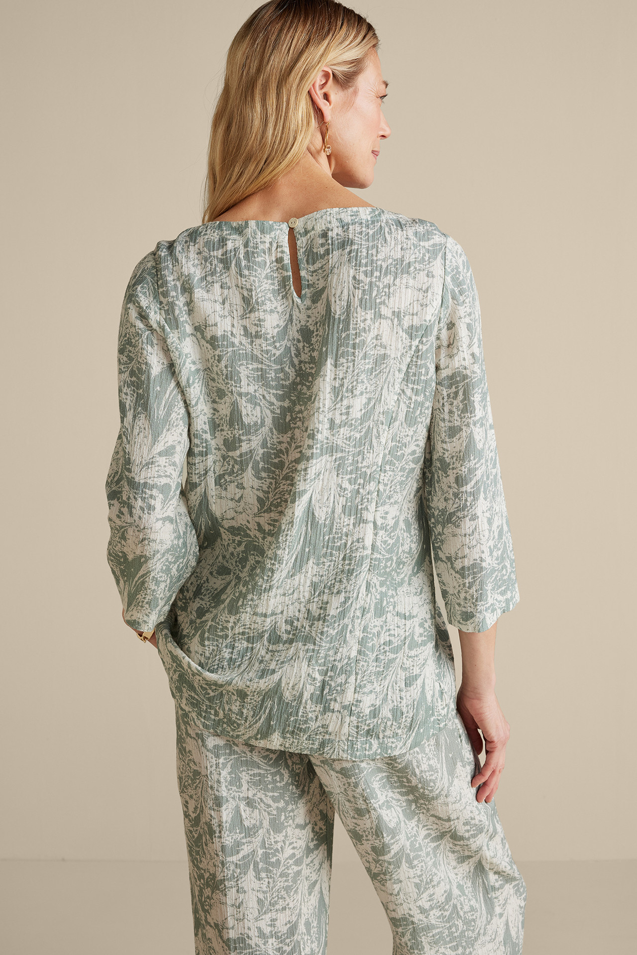 Oceo Gauze Tunic - Soft Surroundings Outlet