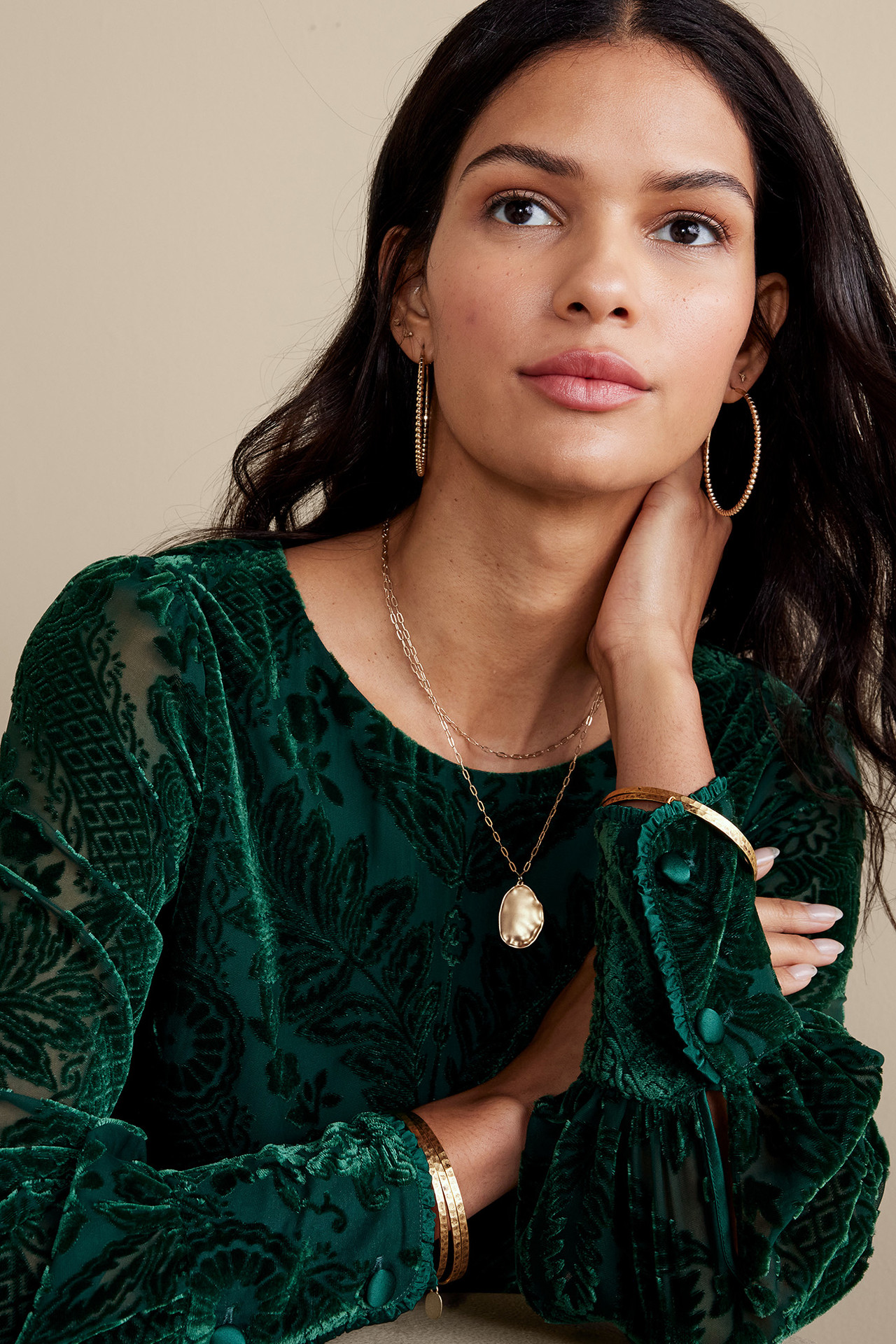 Vanetta Velvet Top - Soft Surroundings Outlet