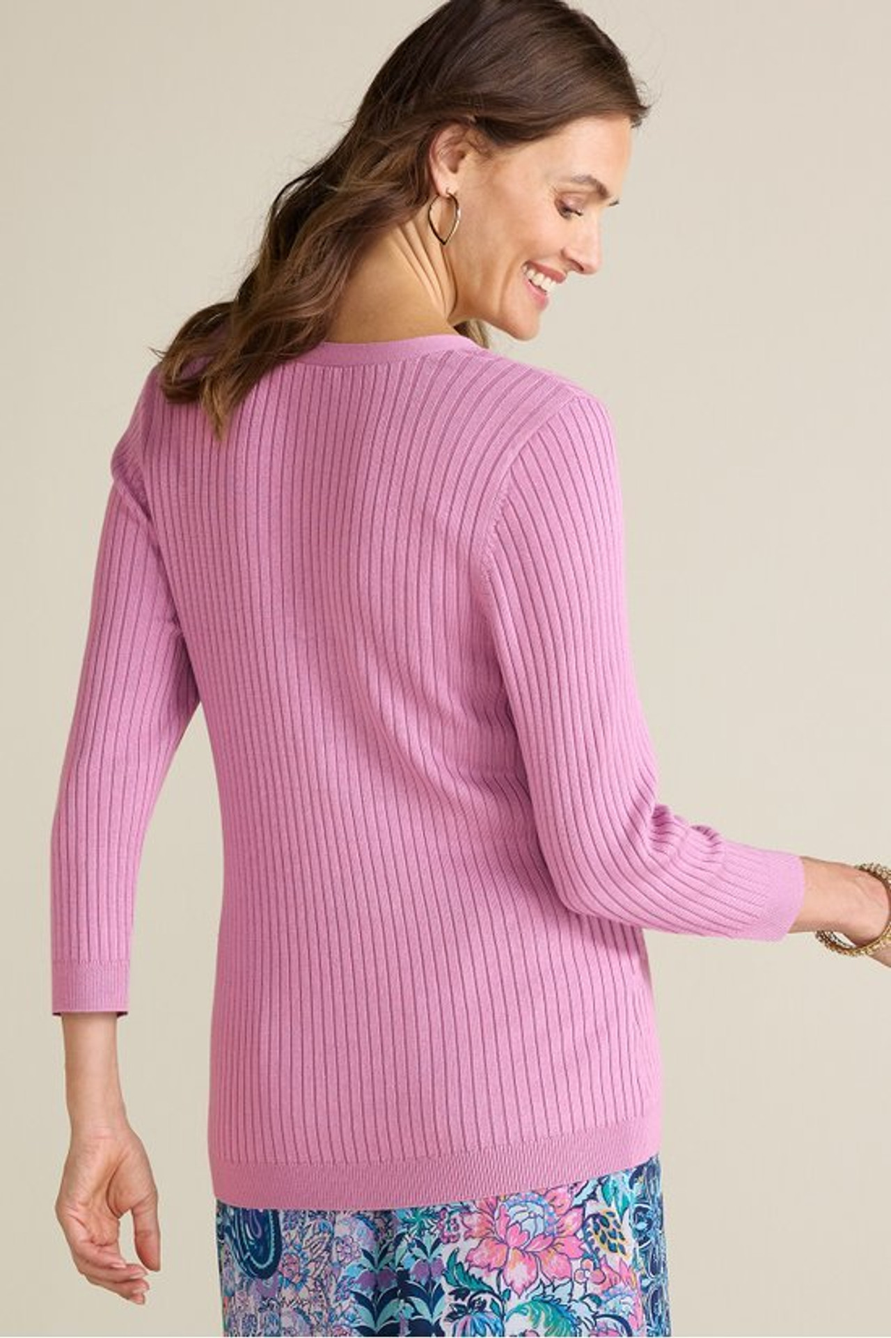 SoftEssential™ Ribbed Linnie Sweater - Soft Surroundings Outlet