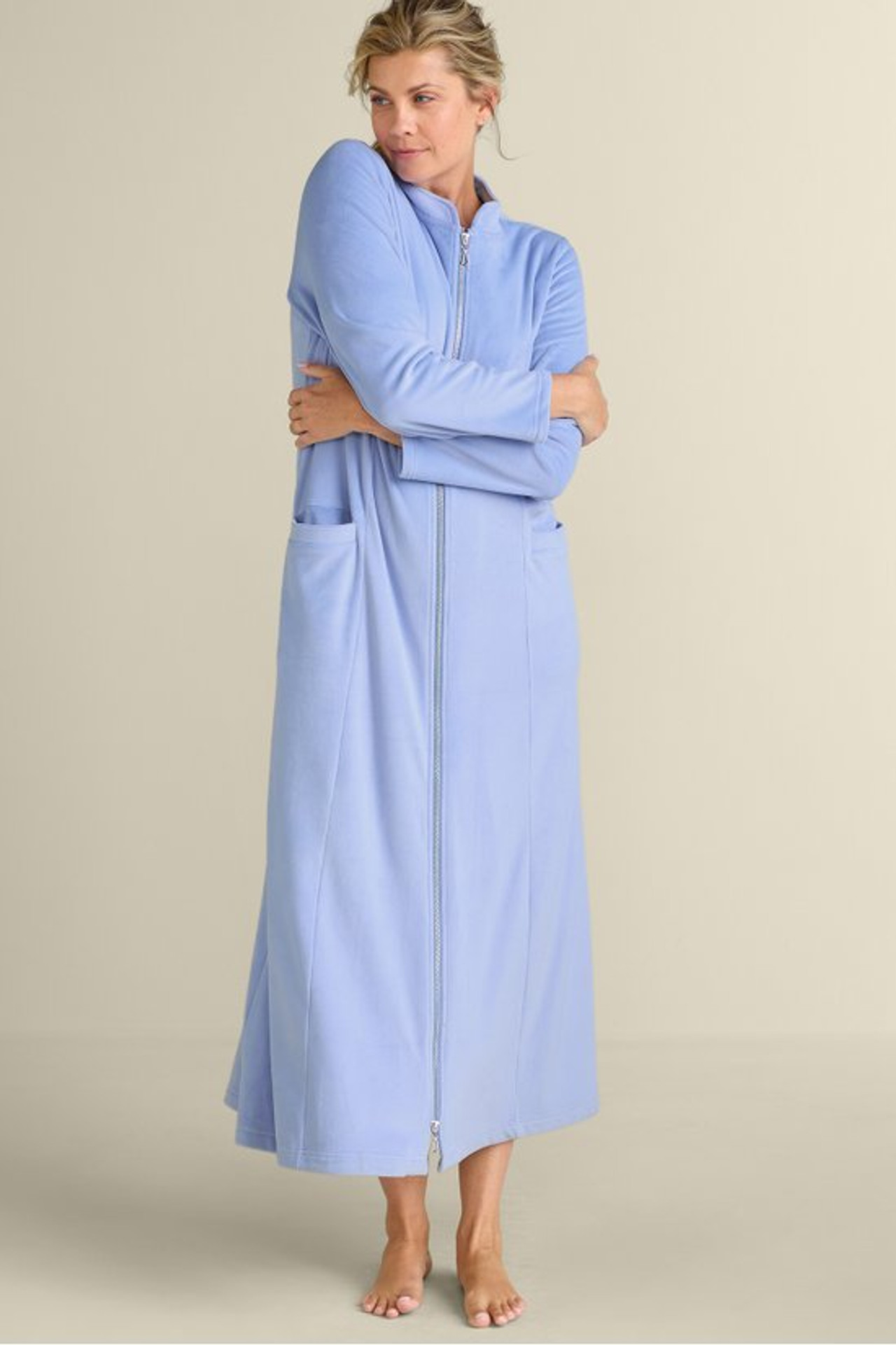 Zinfandel Zip Up Robe - Soft Surroundings Outlet