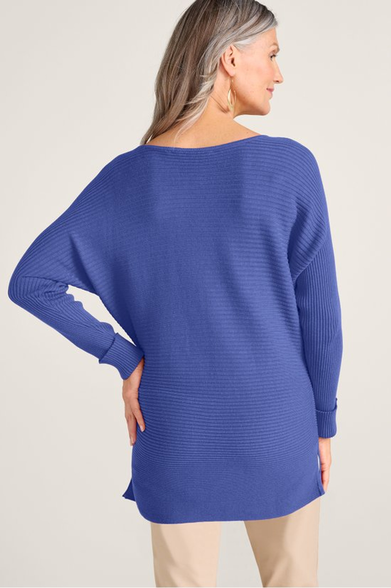 Chantara Ribbed Sweater - Soft Surroundings Outlet