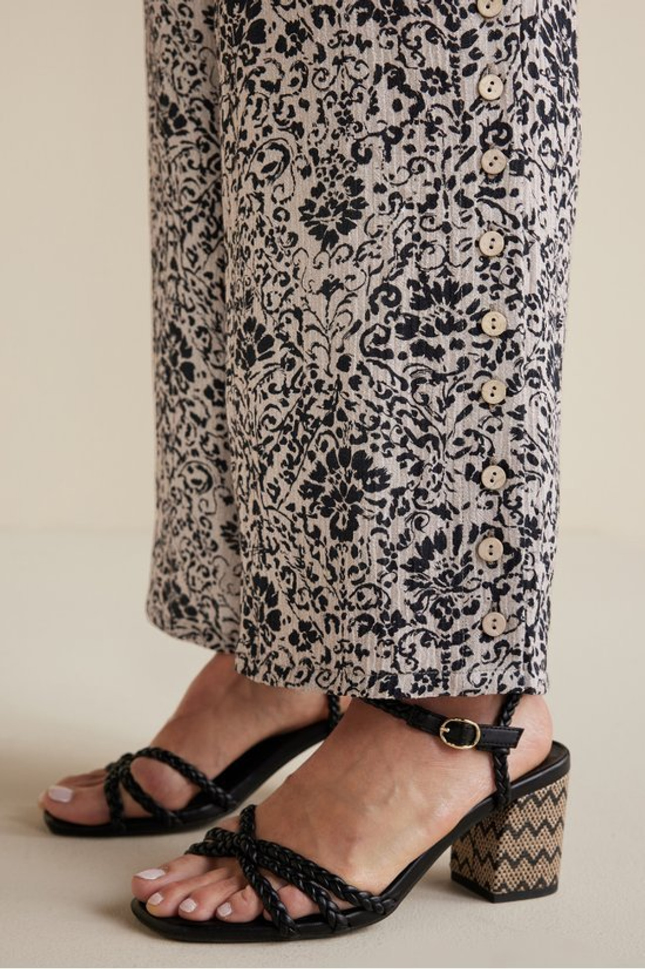 Oceo Gauze Wide-Leg Pants - Soft Surroundings Outlet