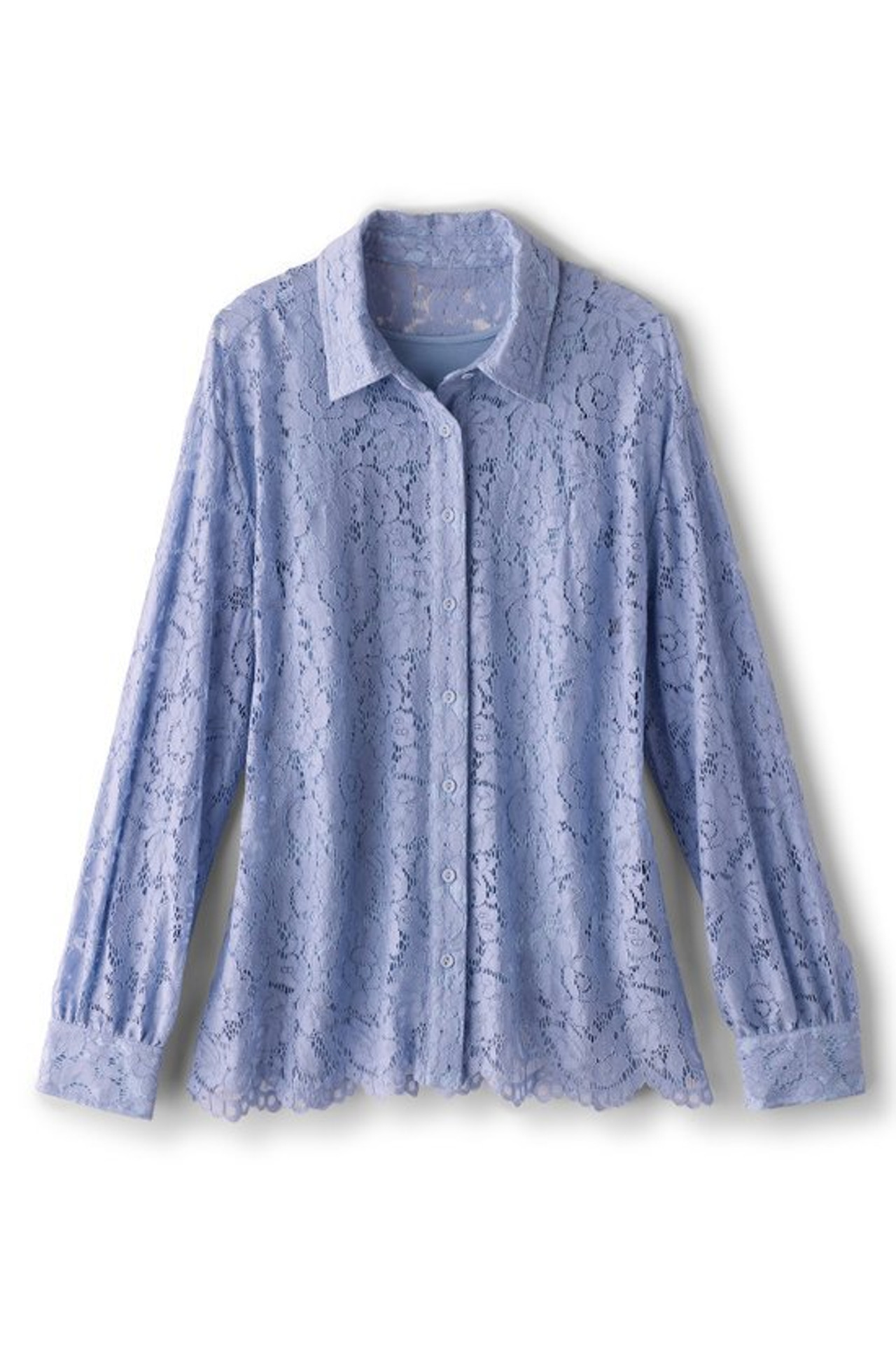 Lisa Lace Button Front - Soft Surroundings Outlet